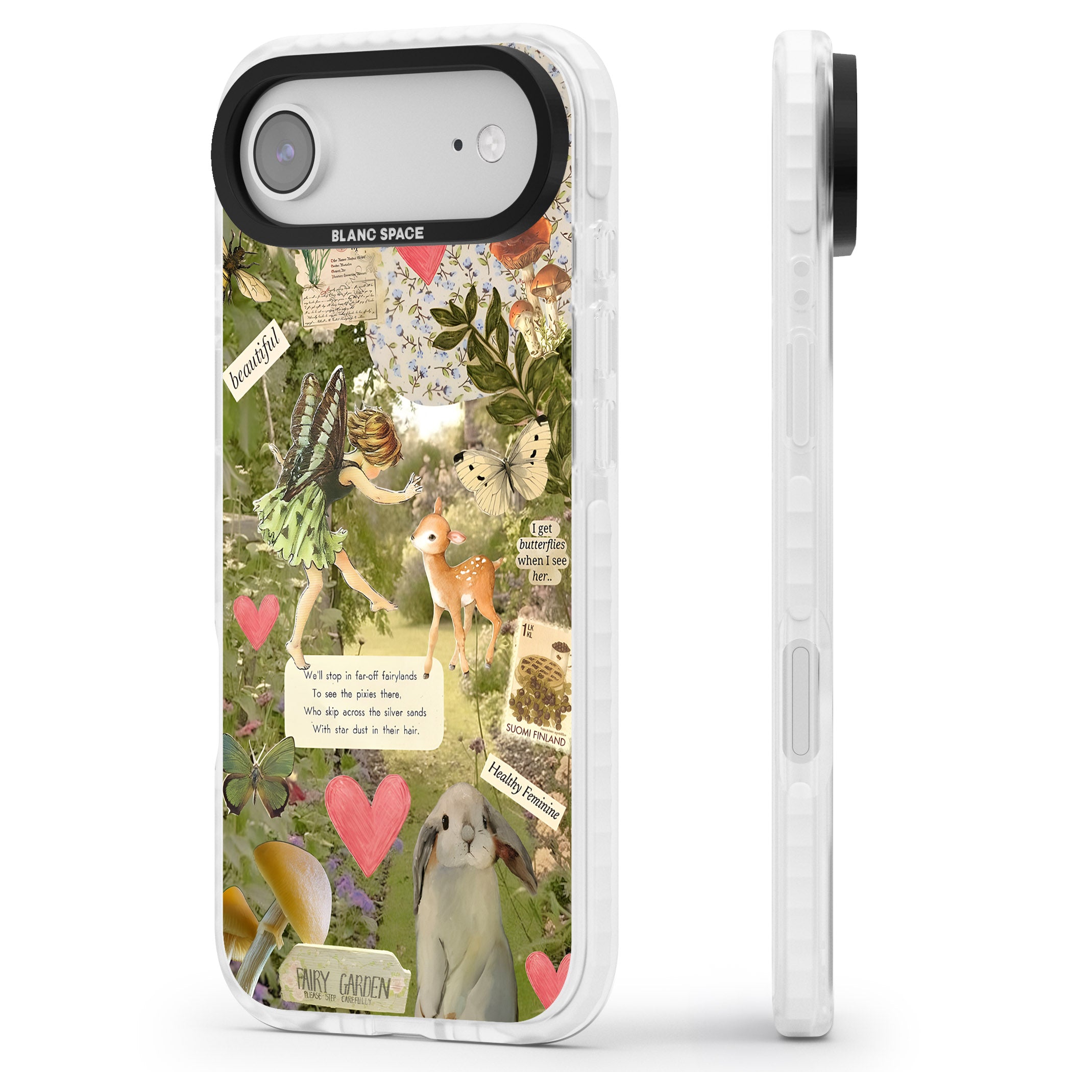 Soft Fairy iPhone 17 Air Impact Pro Clear Phone Case Side Profile