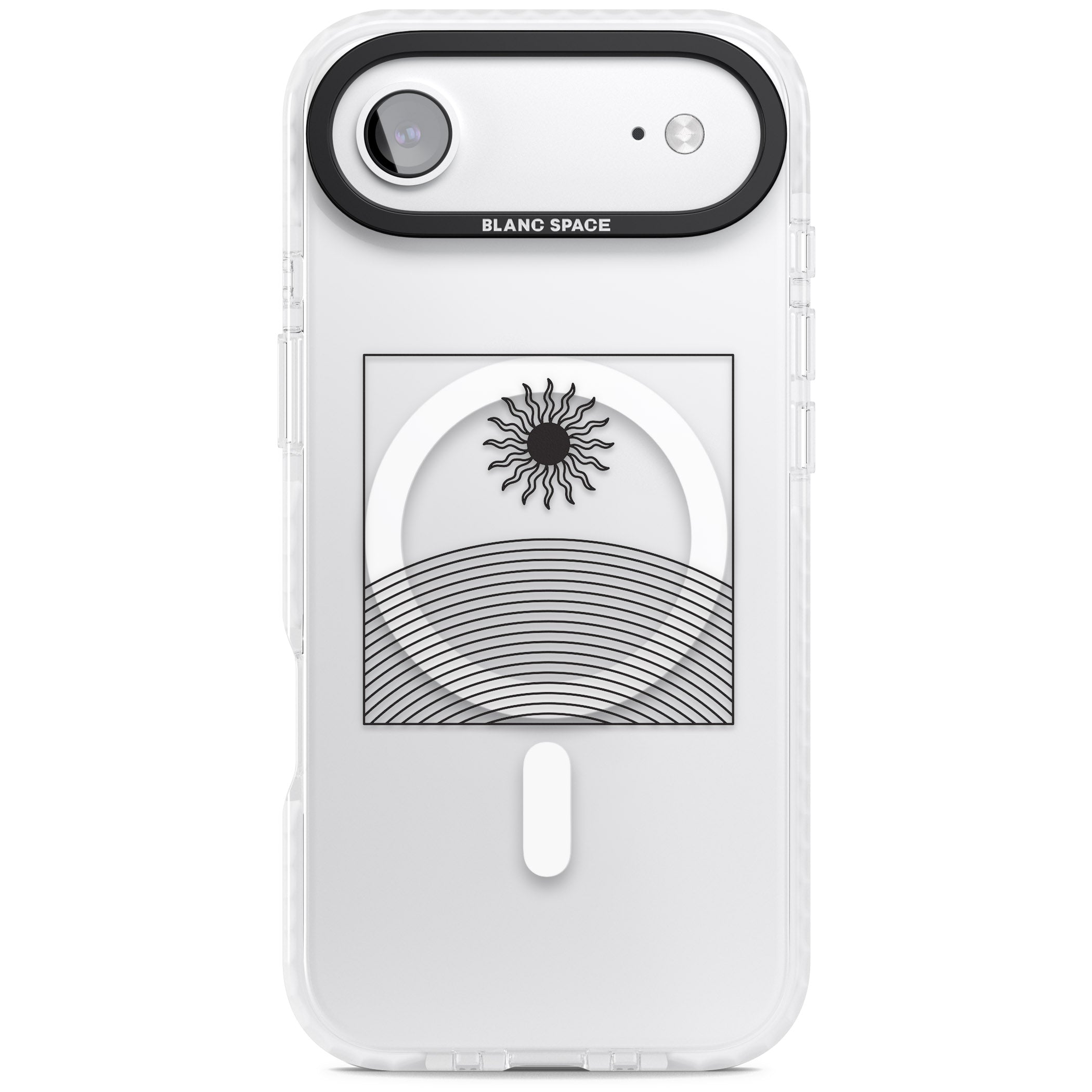 Cosmic Radiance iPhone 17 Air Impact Pro Clear Phone Case