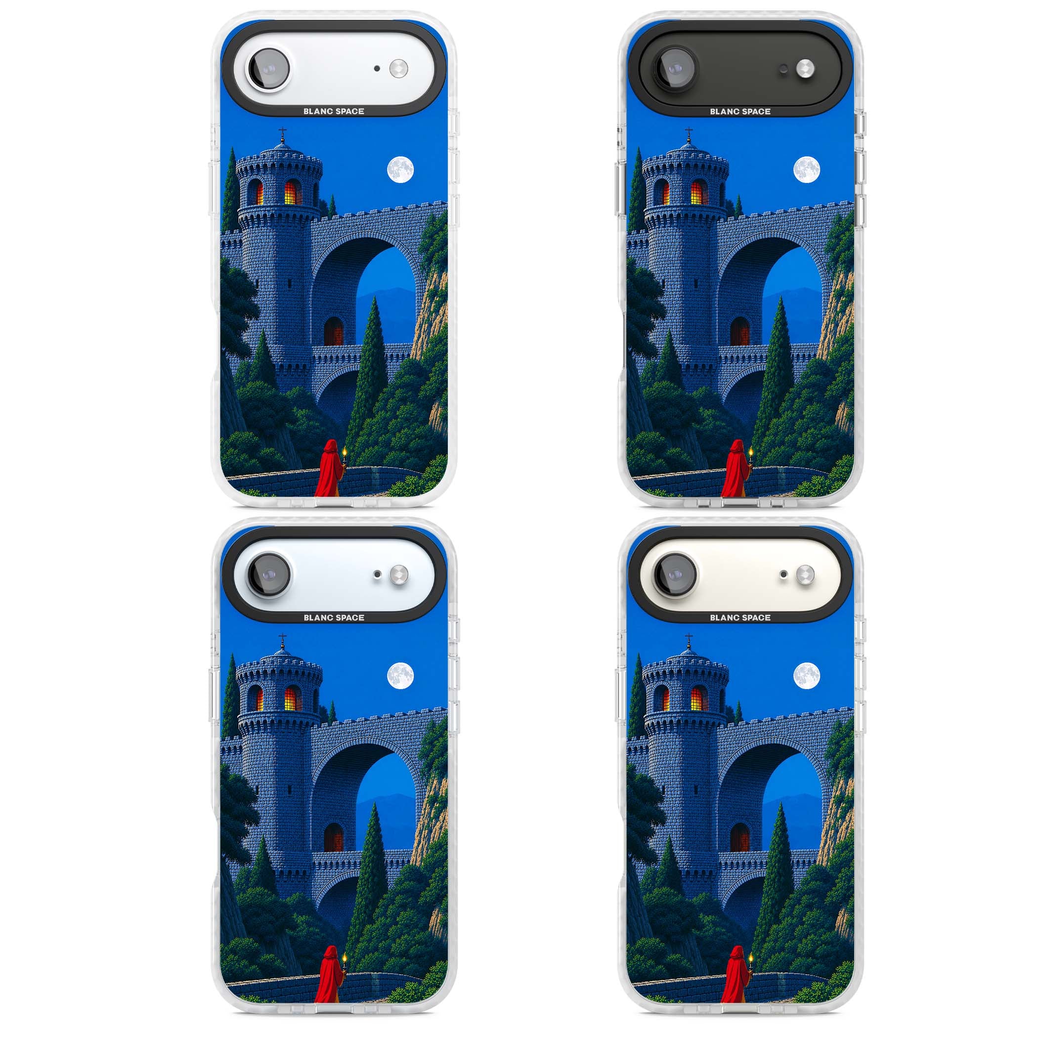 Castle Walls art iPhone case | Impact Magsafe case for iPhone Air