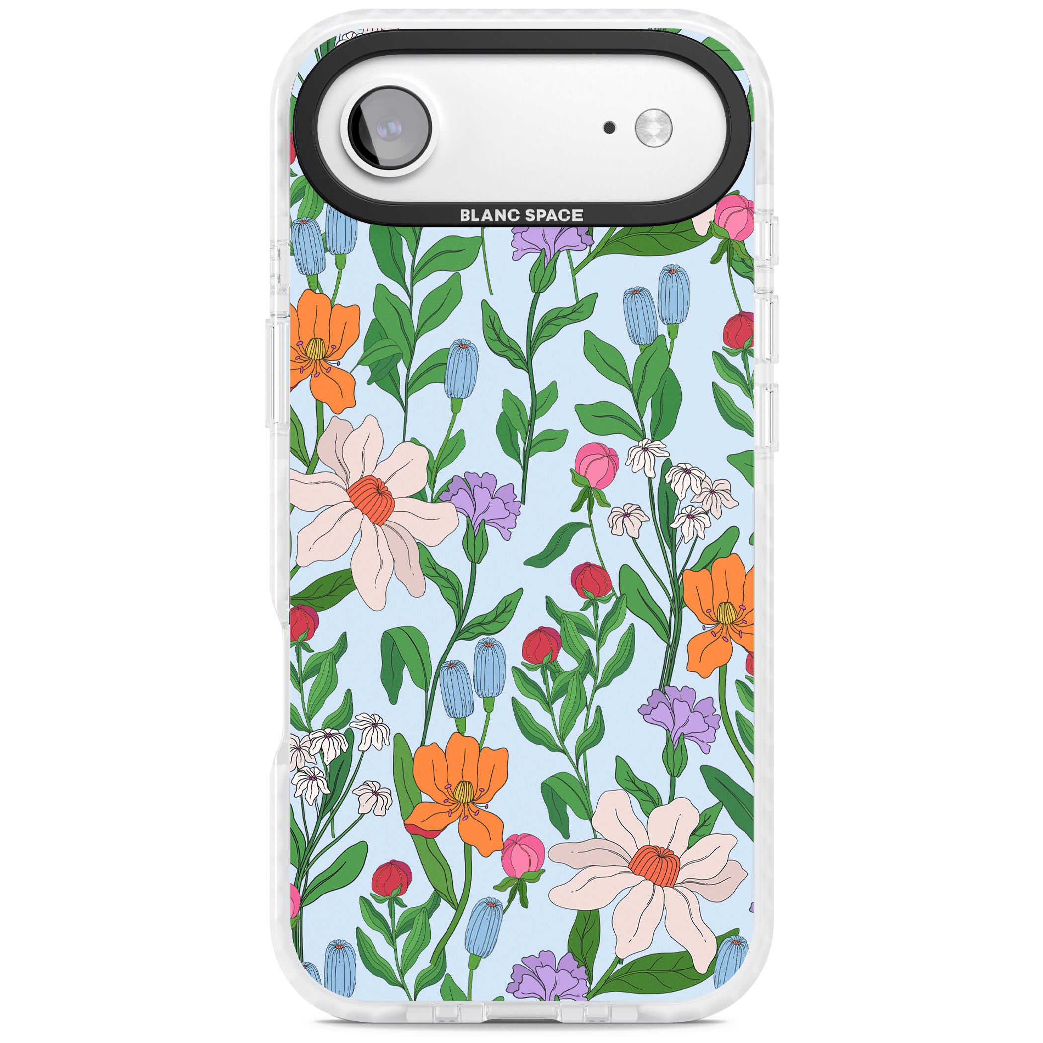 Full Bloom Background iPhone 17 Air Impact Pro Clear Phone Case