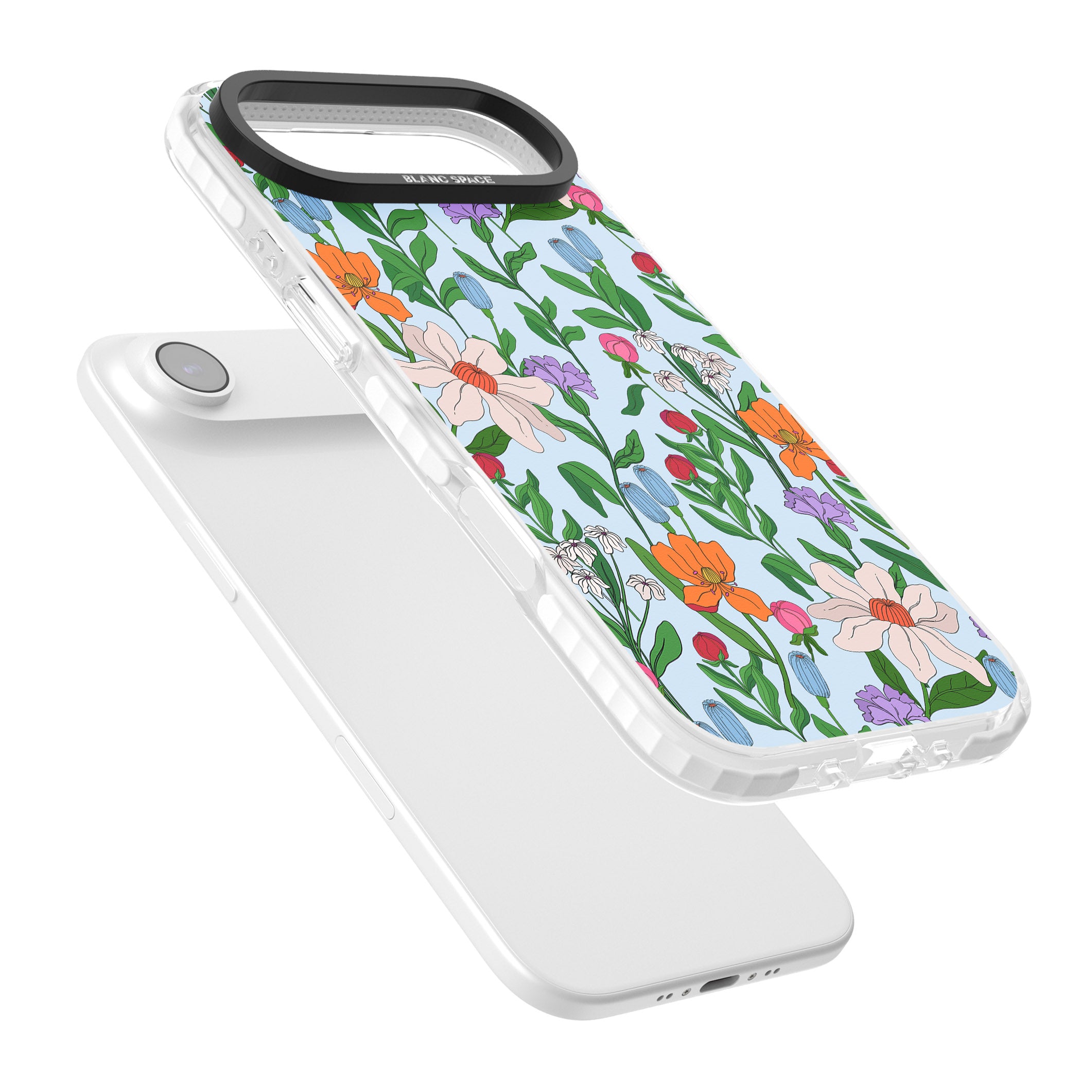 Full Bloom Background iPhone 17 Air Impact Pro Clear Phone Case Colours