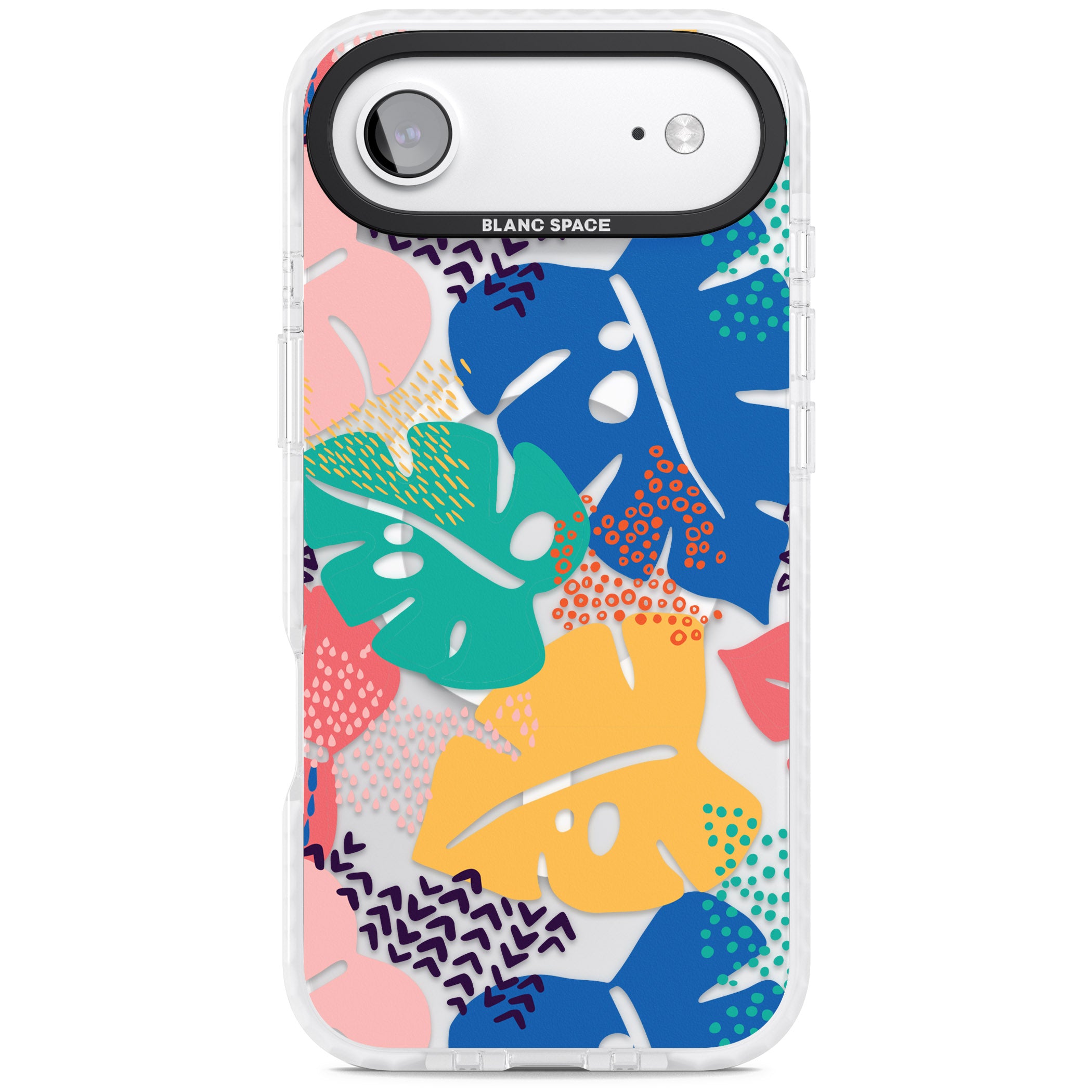Vibrant Leaves iPhone 17 Air Impact Pro Clear Phone Case