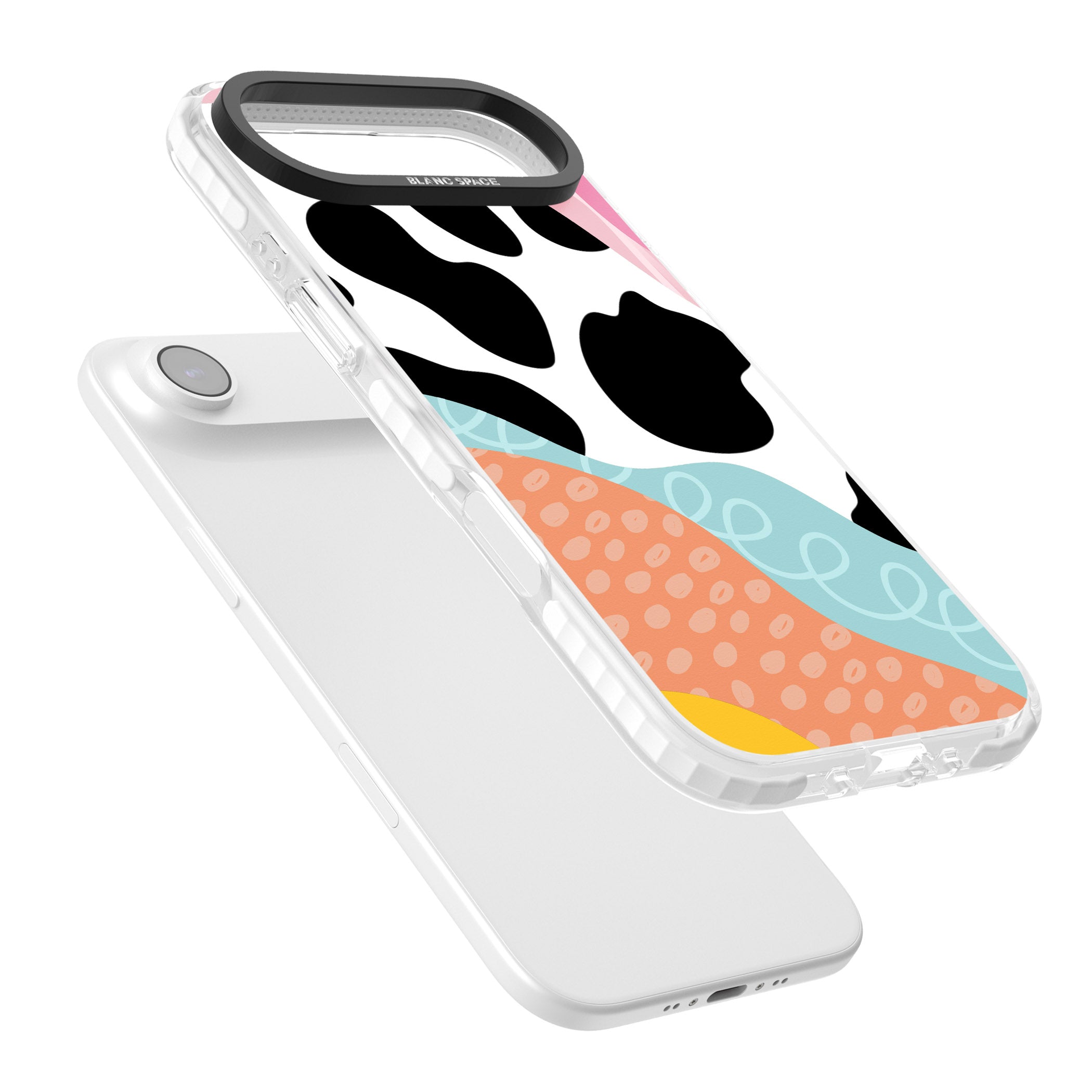 Abstract Elegance iPhone 17 Air Impact Pro Clear Phone Case Colours
