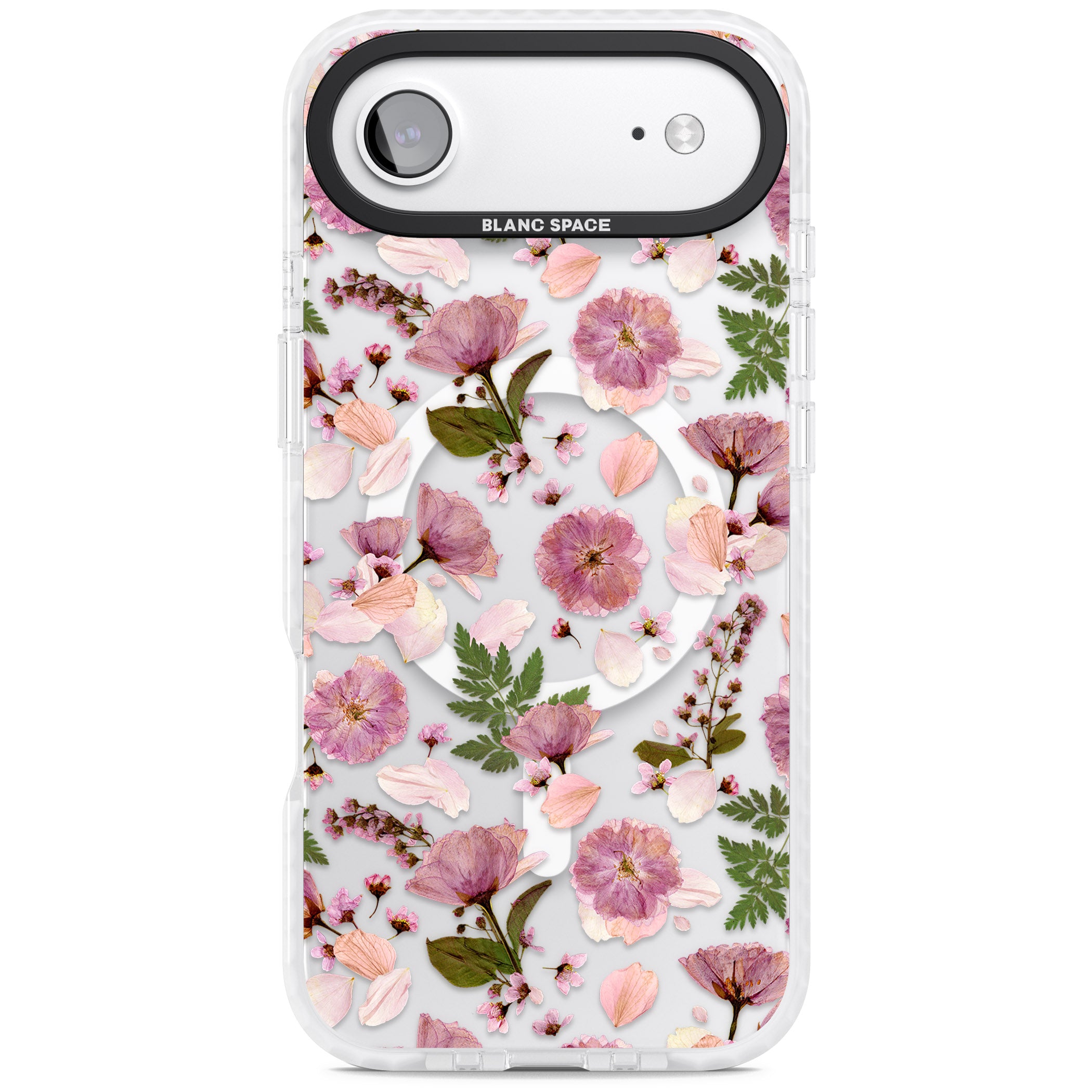 Floral Fantasy Menagerie iPhone 17 Air Impact Pro Clear Phone Case