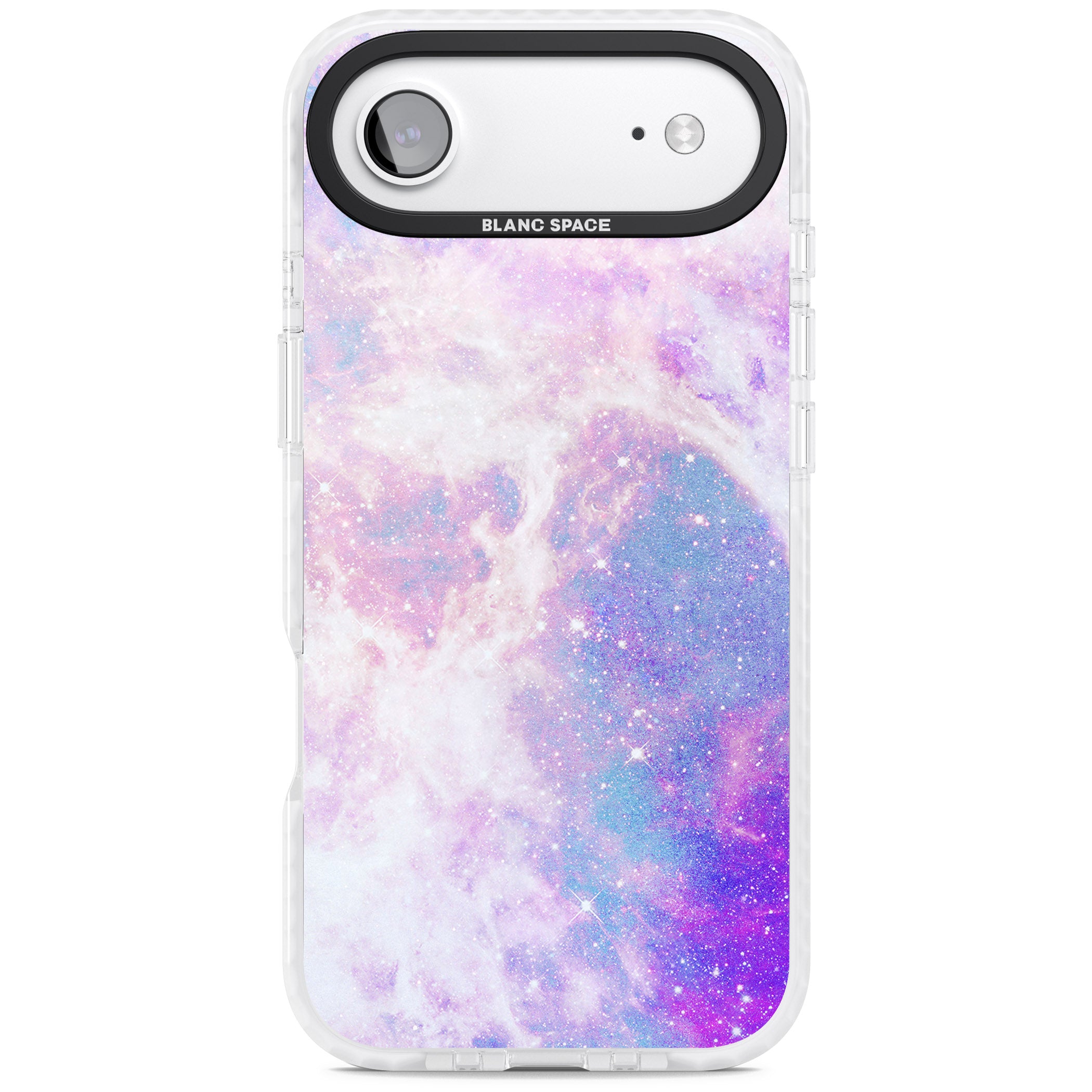 Pastel Galaxy iPhone 17 Air Impact Pro Clear Phone Case