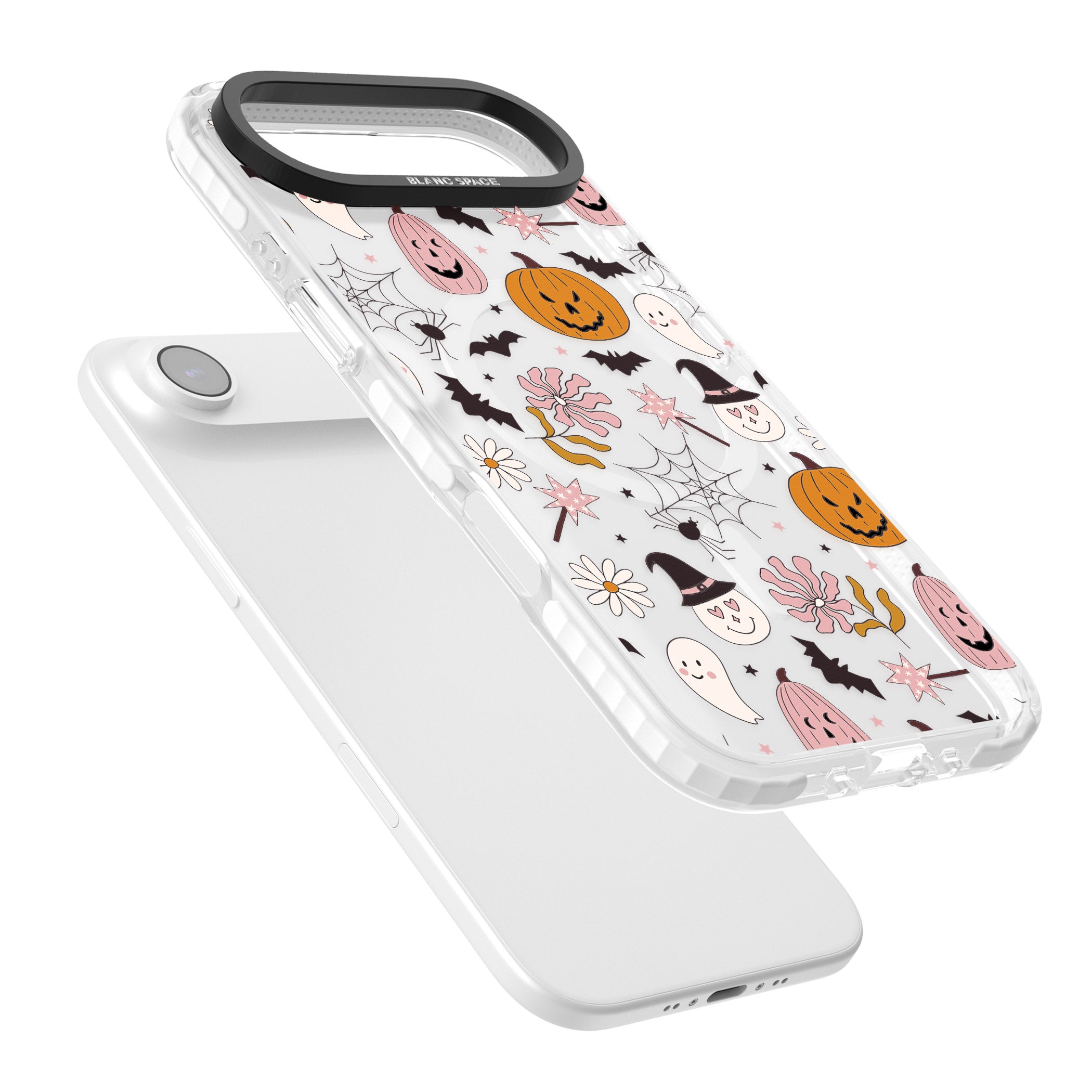 Spooky Mix iPhone 17 Air Impact Pro Clear Phone Case Colours