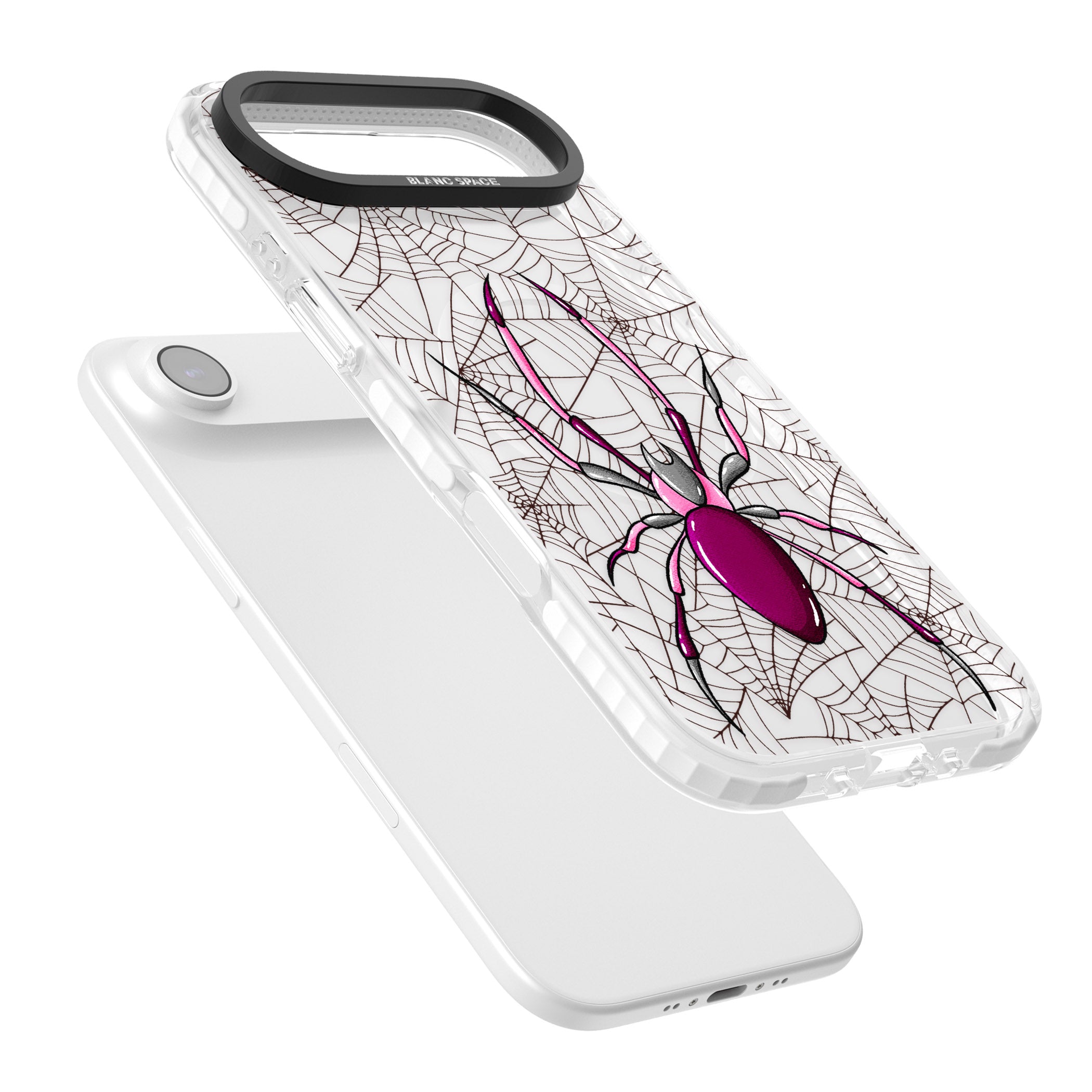 Arachnophobia iPhone 17 Air Impact Pro Clear Phone Case Colours