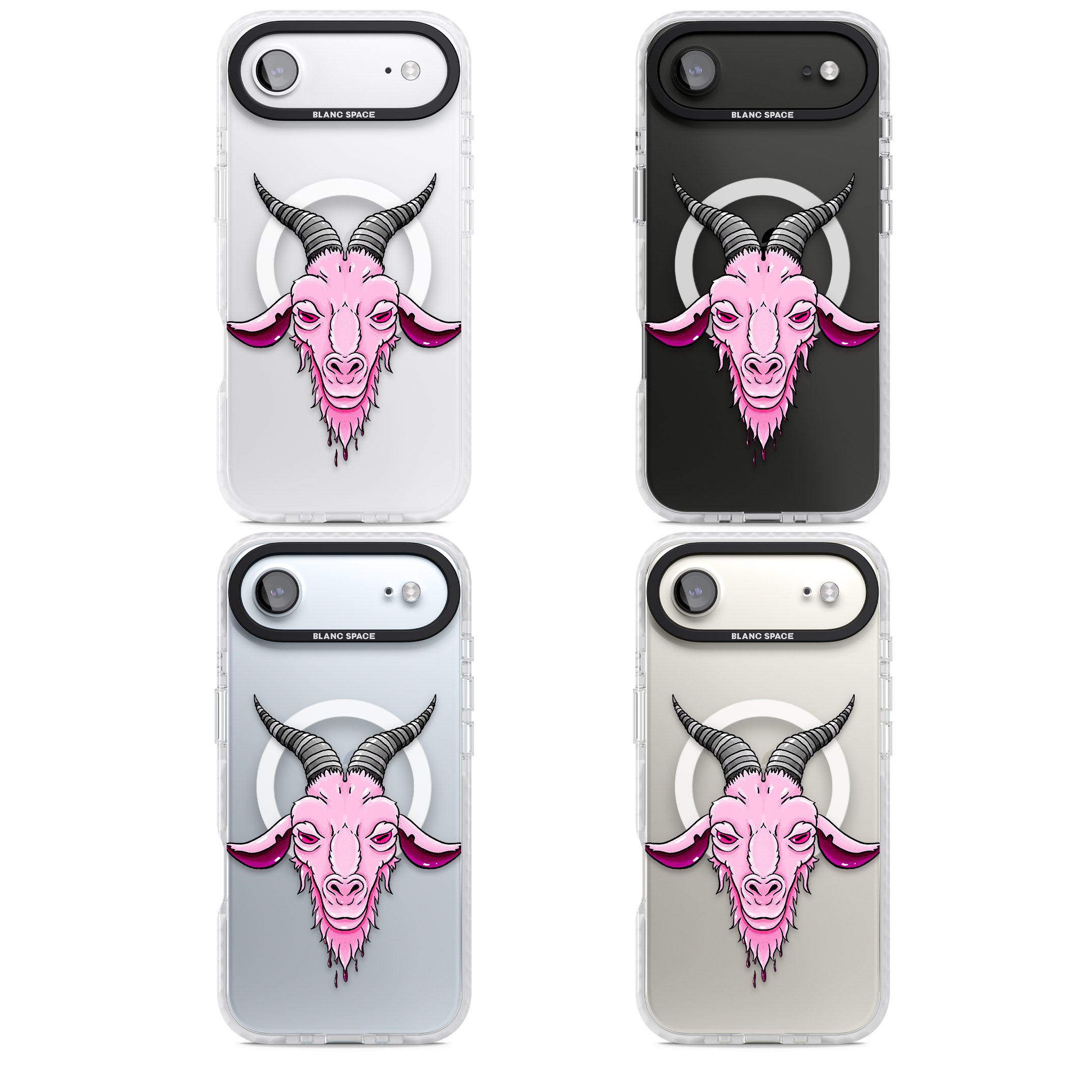 Ba Phomet iPhone 17 Air Impact Pro Clear Phone Case APT Impact Protection