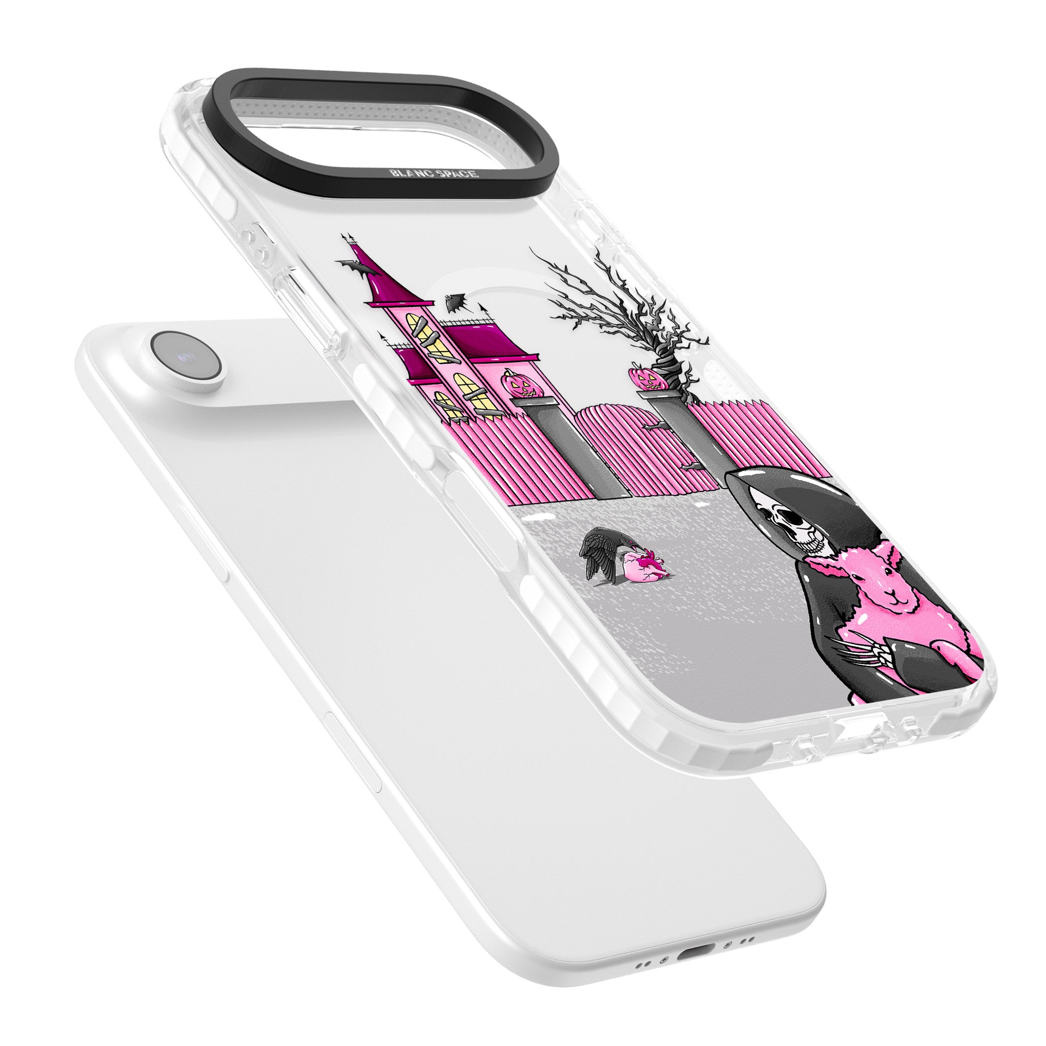 Left With My Heart iPhone 17 Air Impact Pro Clear Phone Case Colours