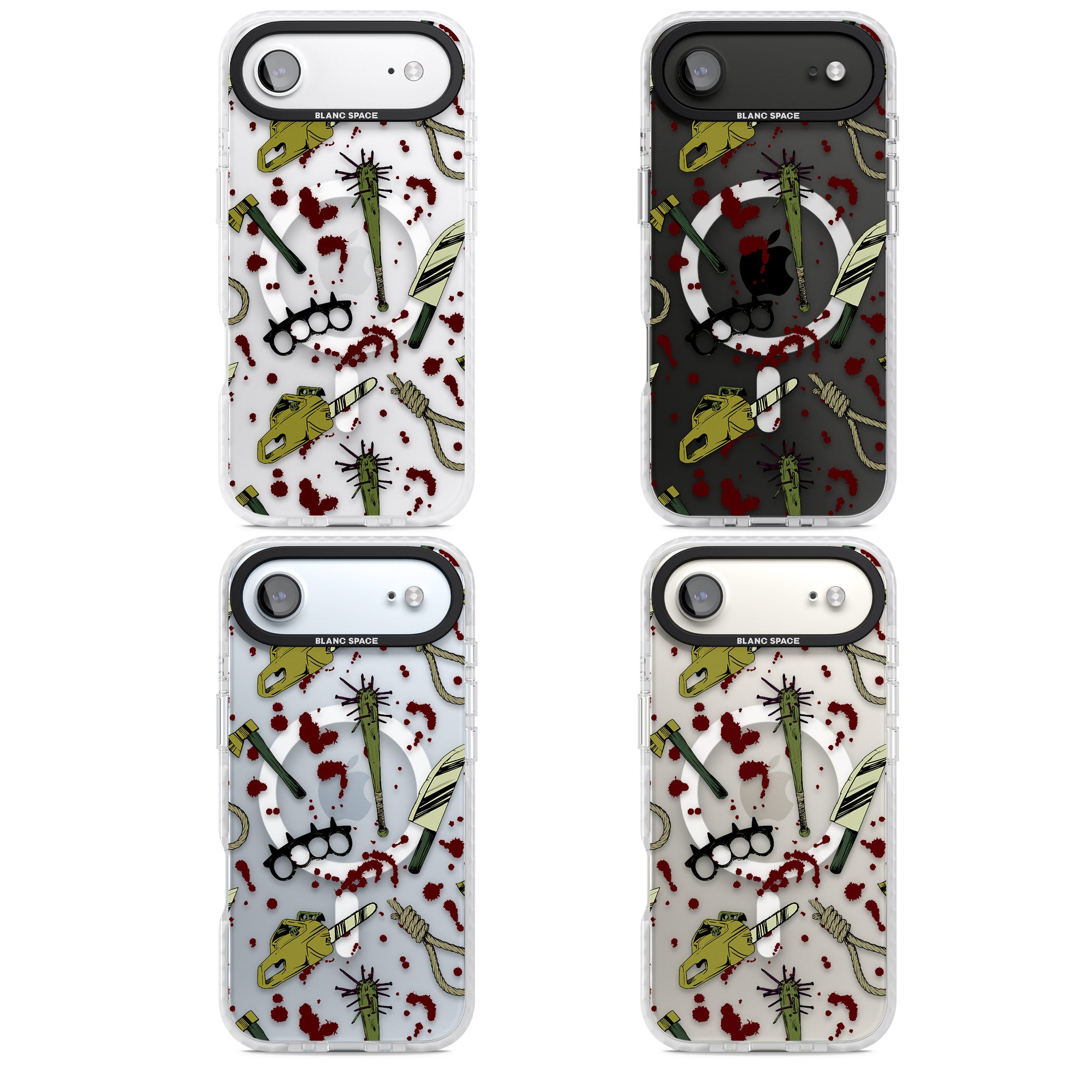 Movie Massacre iPhone 17 Air Impact Pro Clear Phone Case APT Impact Protection