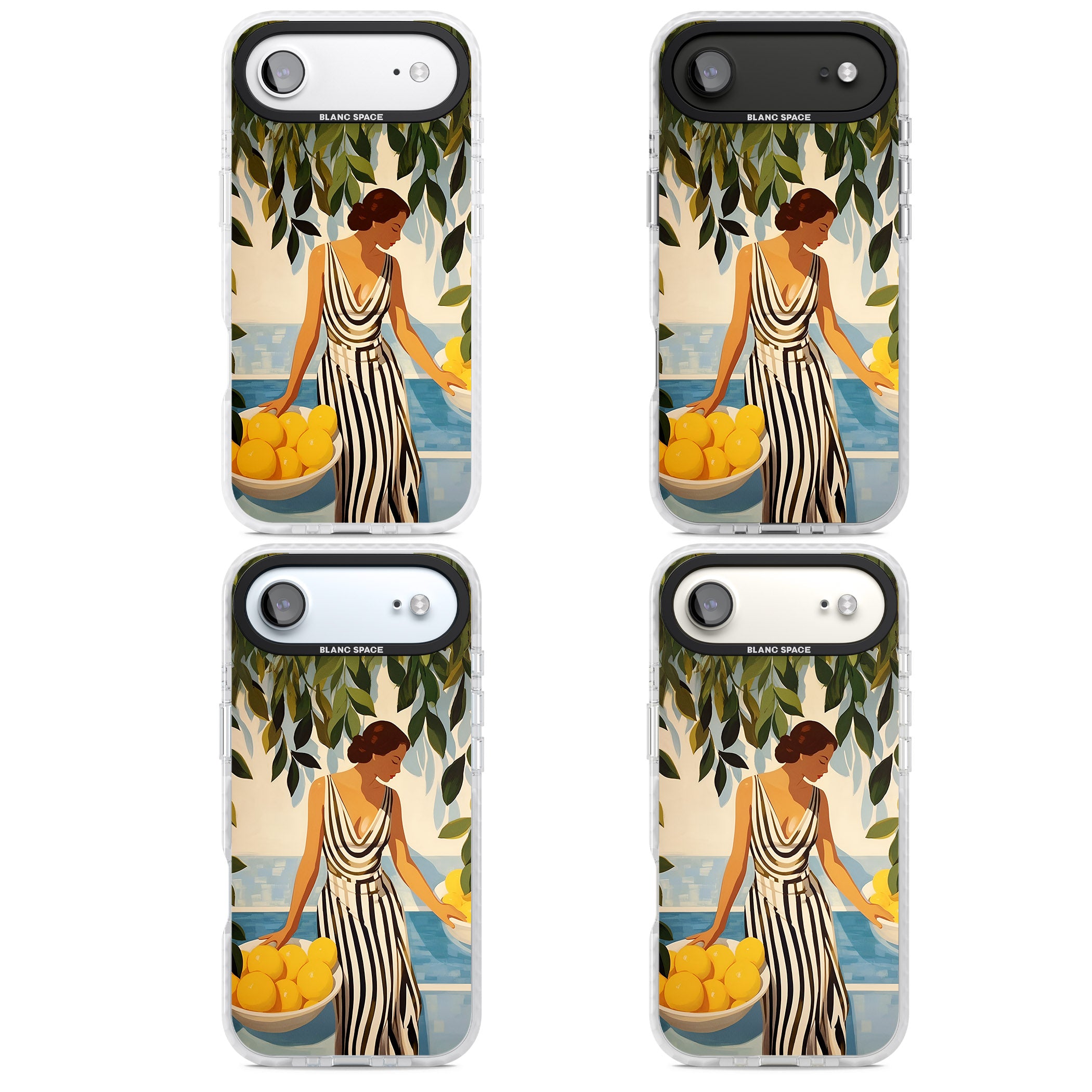 Lemon Picking iPhone 17 Air Impact Pro Clear Phone Case APT Impact Protection