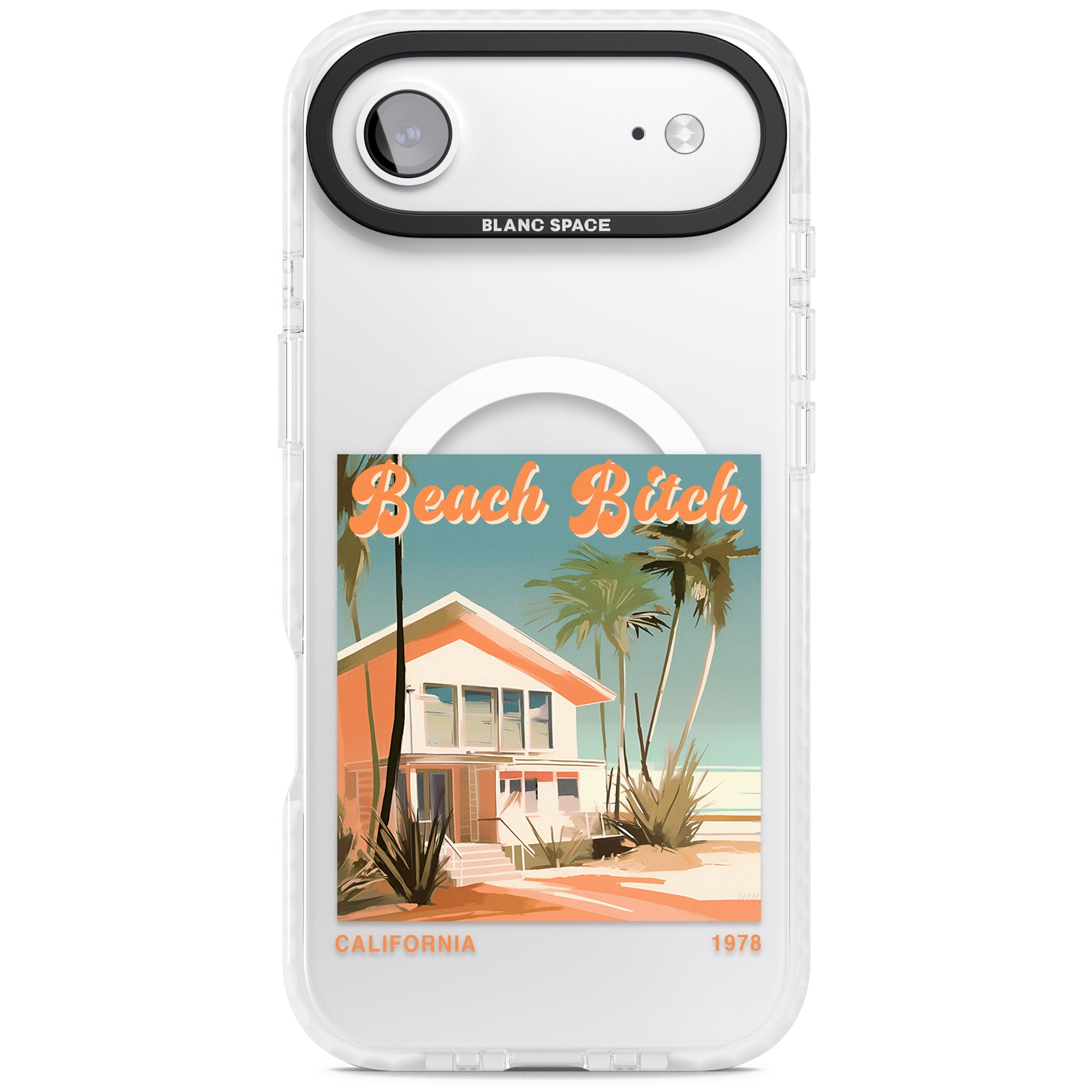 Beach B*tch iPhone 17 Air Impact Pro Clear Phone Case