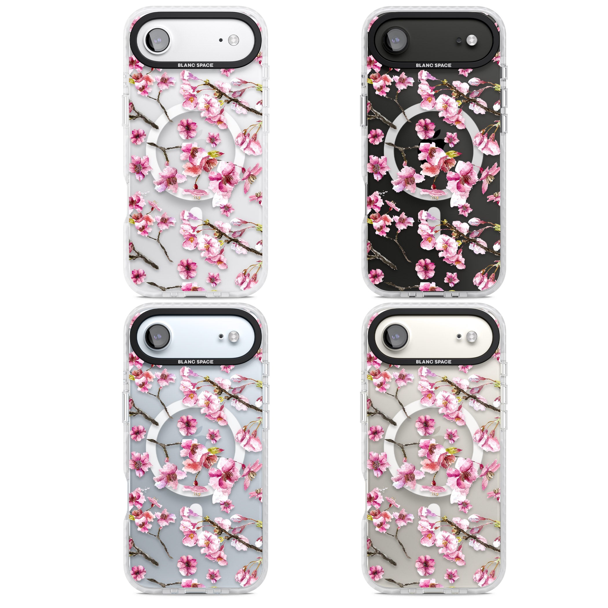 Sakura Bloom iPhone 17 Air Impact Pro Clear Phone Case APT Impact Protection