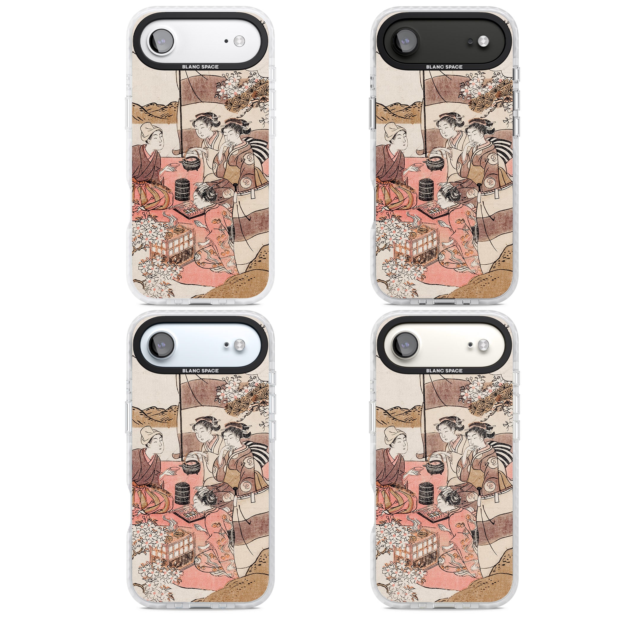 Japanese Afternoon Tea iPhone 17 Air Impact Pro Clear Phone Case APT Impact Protection