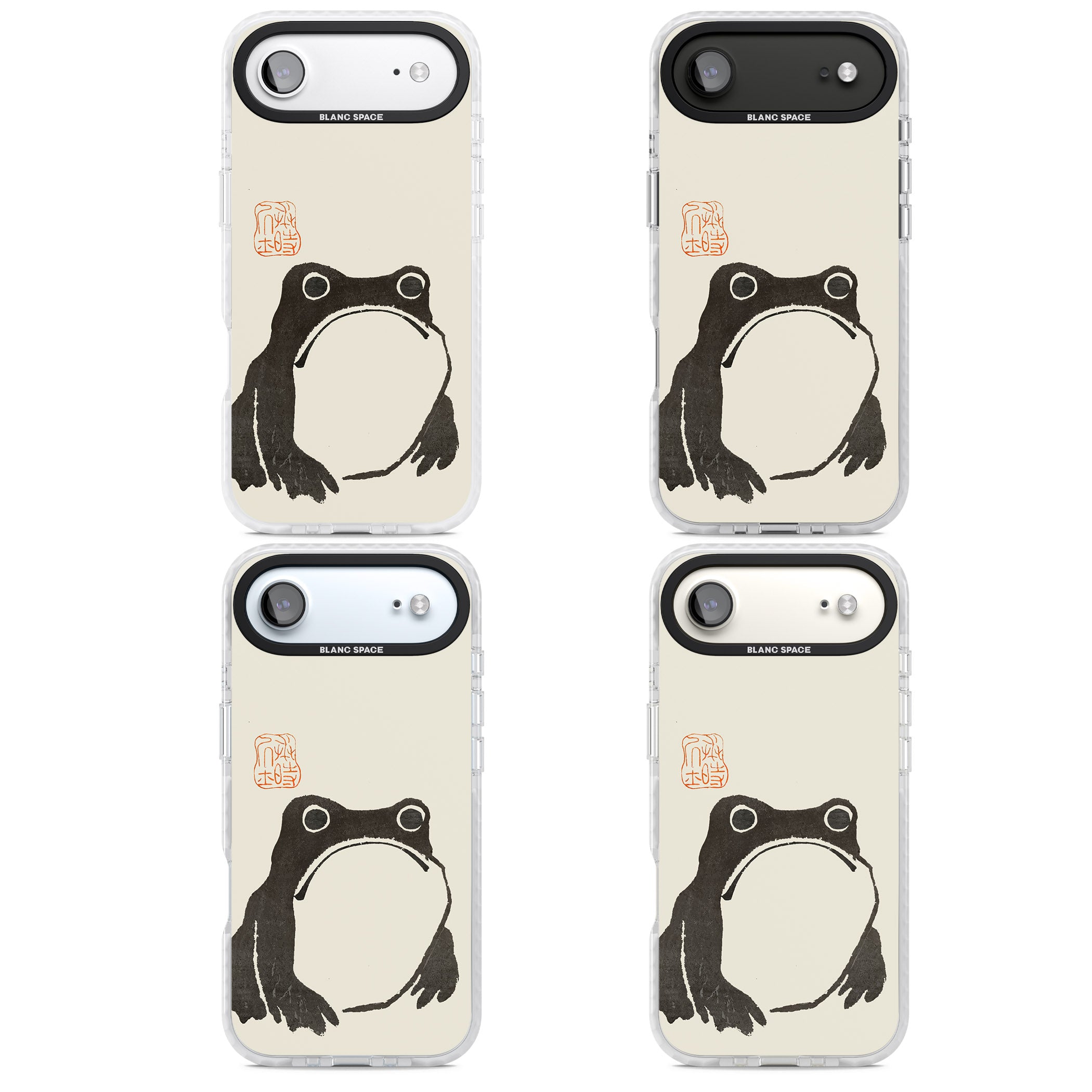 Matsumoto Hoji Frog iPhone 17 Air Impact Pro Clear Phone Case APT Impact Protection