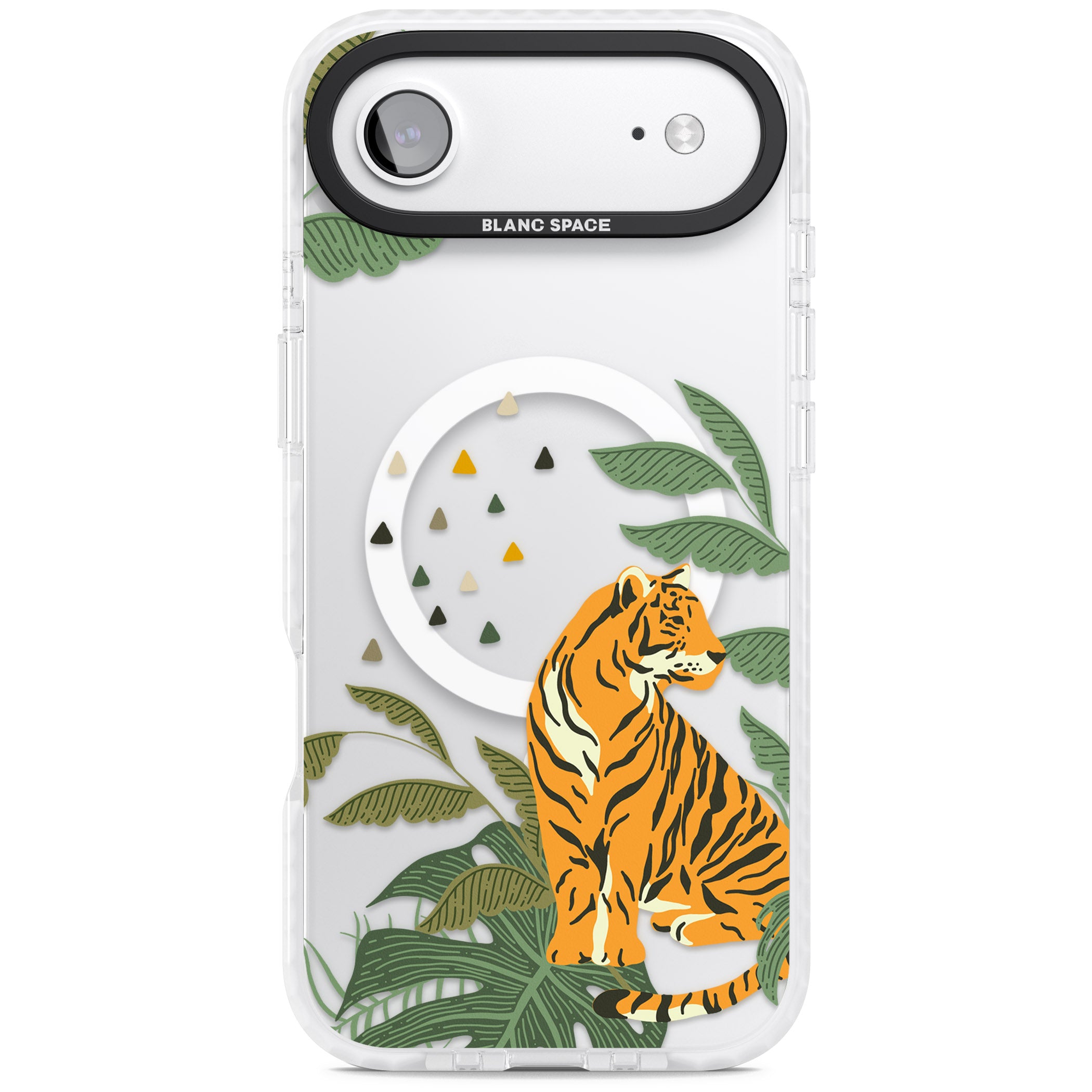 Tiger Jungle iPhone 17 Air Impact Pro Clear Phone Case