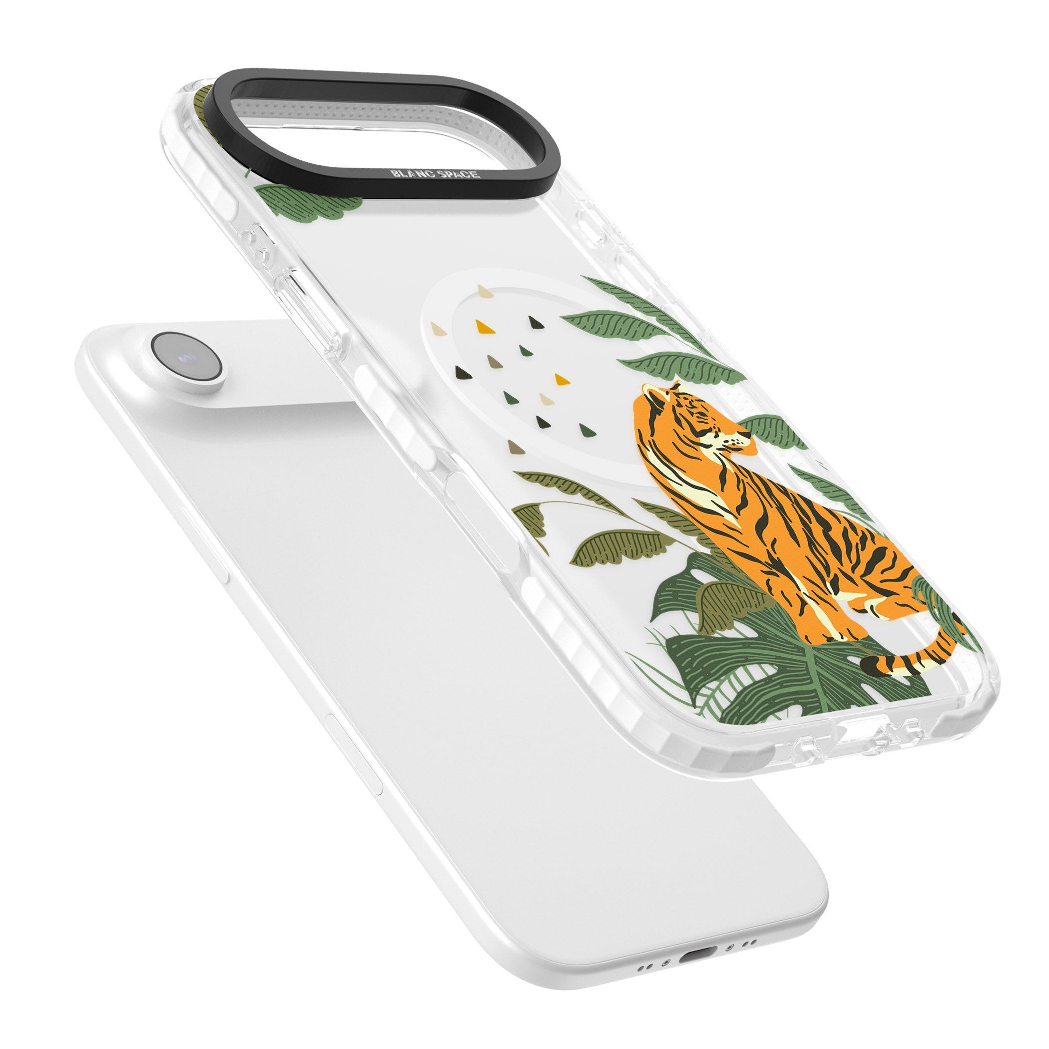 Tiger Jungle iPhone 17 Air Impact Pro Clear Phone Case Colours