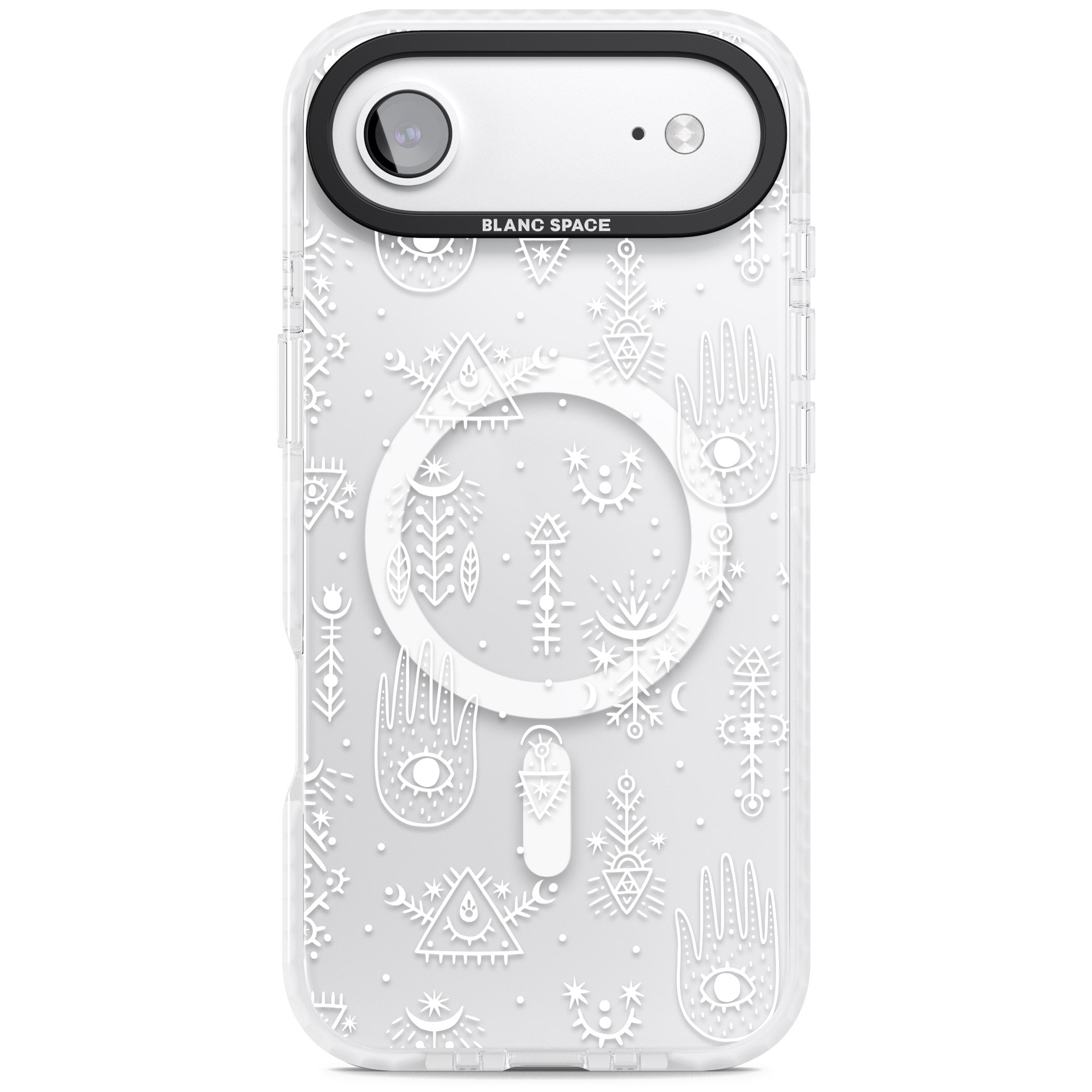 Mystic Symbols iPhone 17 Air Impact Pro Clear Phone Case