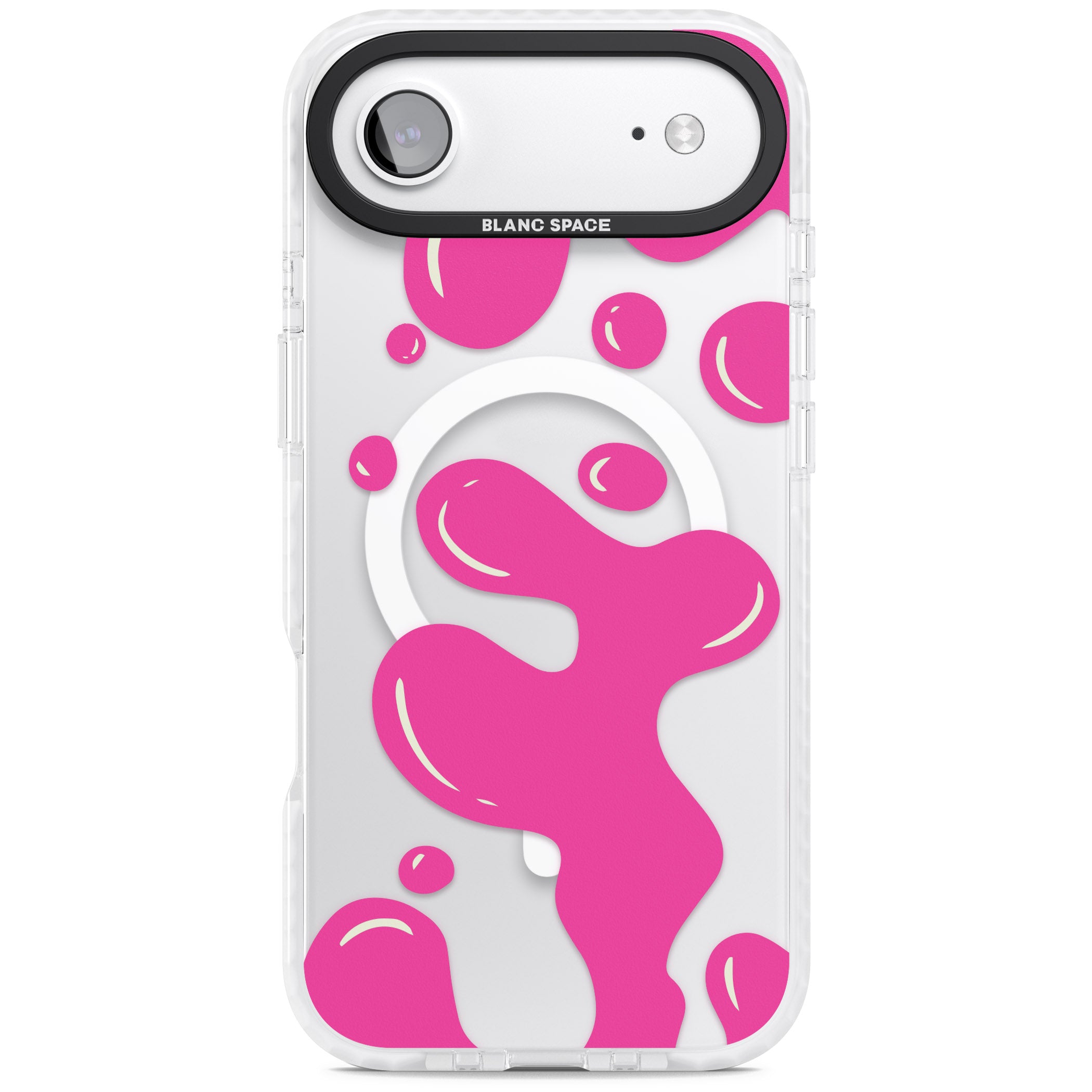 Pink Lava Lamp iPhone 17 Air Impact Pro Clear Phone Case