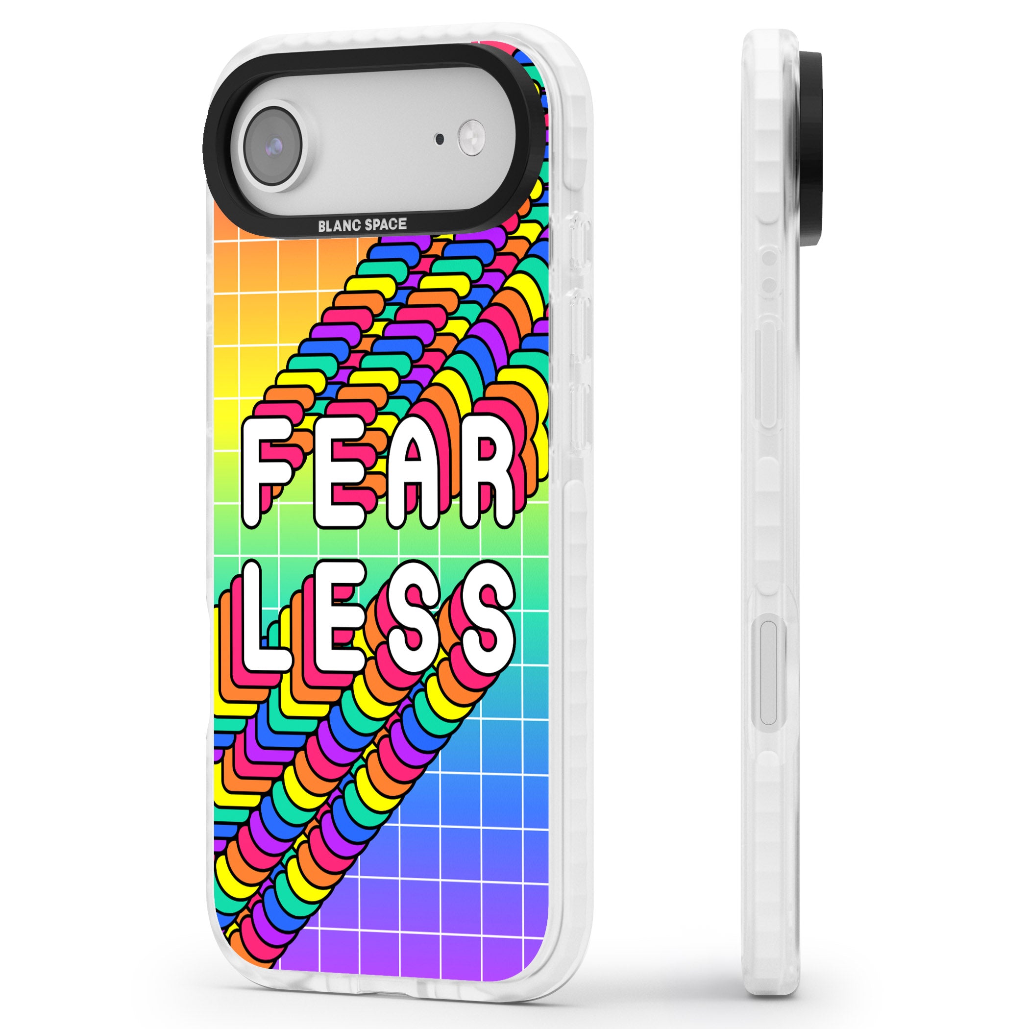 Fearless iPhone 17 Air Impact Pro Clear Phone Case Side Profile