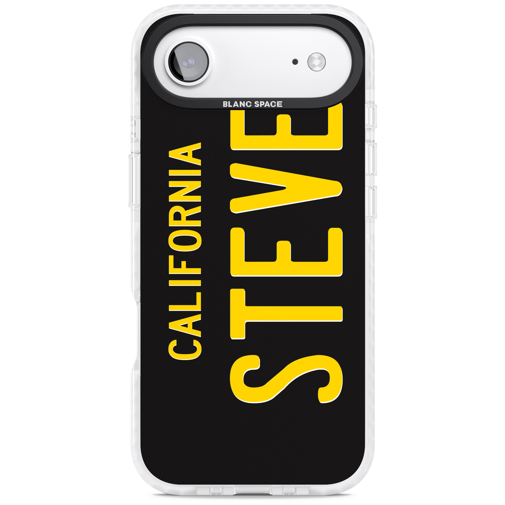 Personalised Vintage California License Plate iPhone 17 Air Impact Pro Clear Phone Case