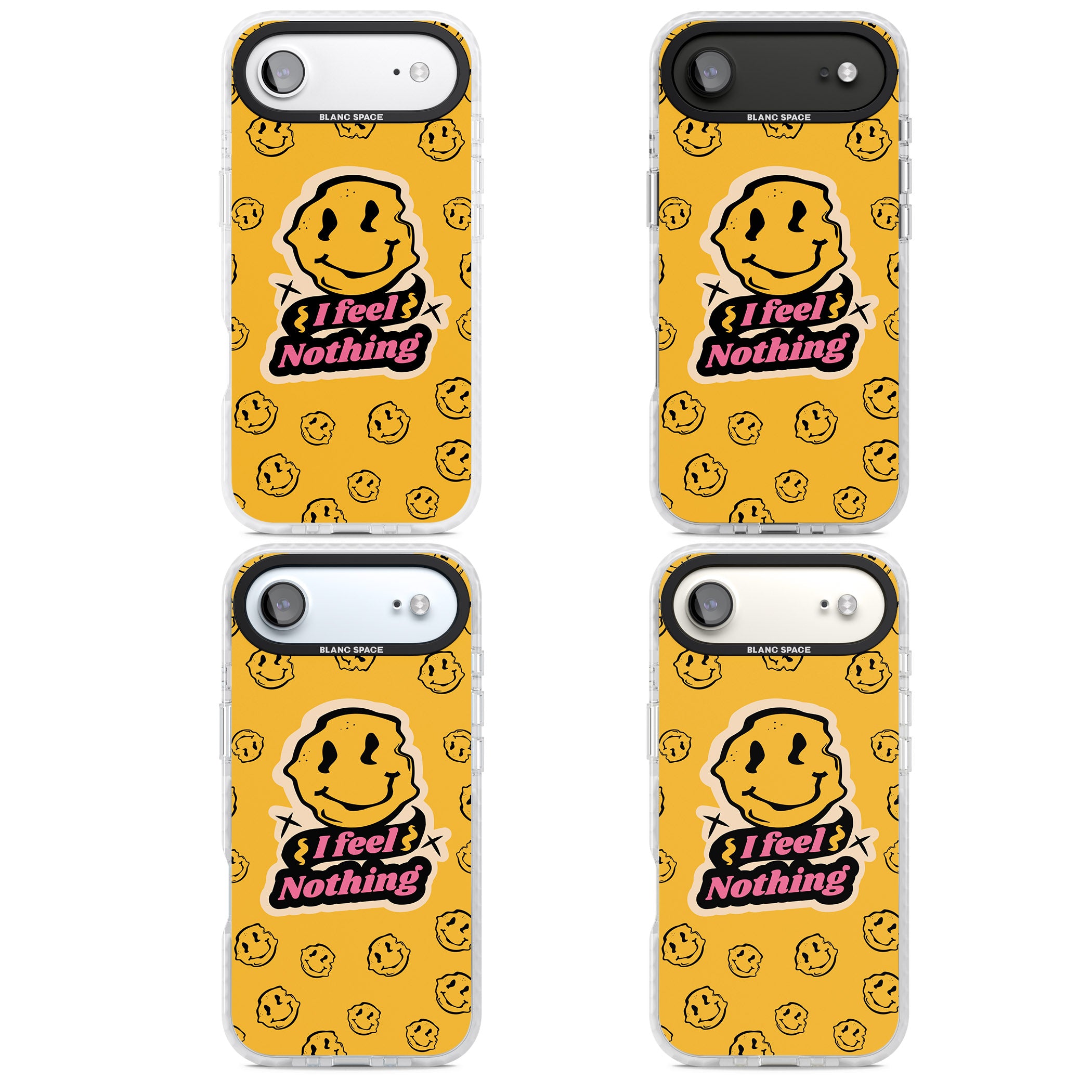 I Feel Nothing iPhone 17 Air Impact Pro Clear Phone Case APT Impact Protection