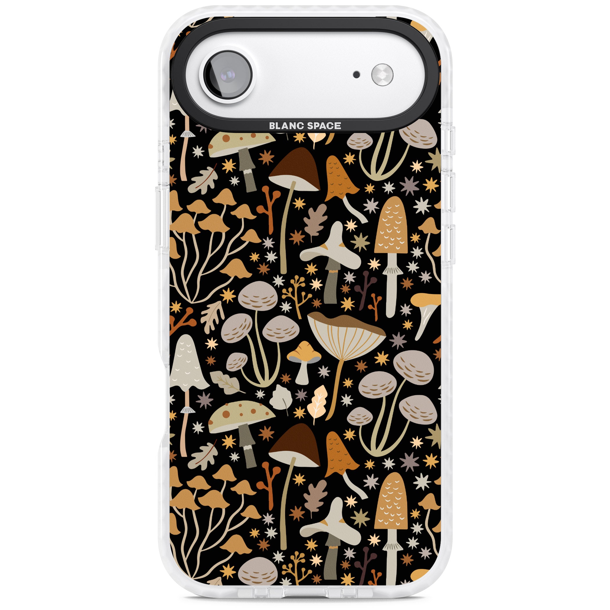 Mushroom Dream Pattern iPhone 17 Air Impact Pro Clear Phone Case