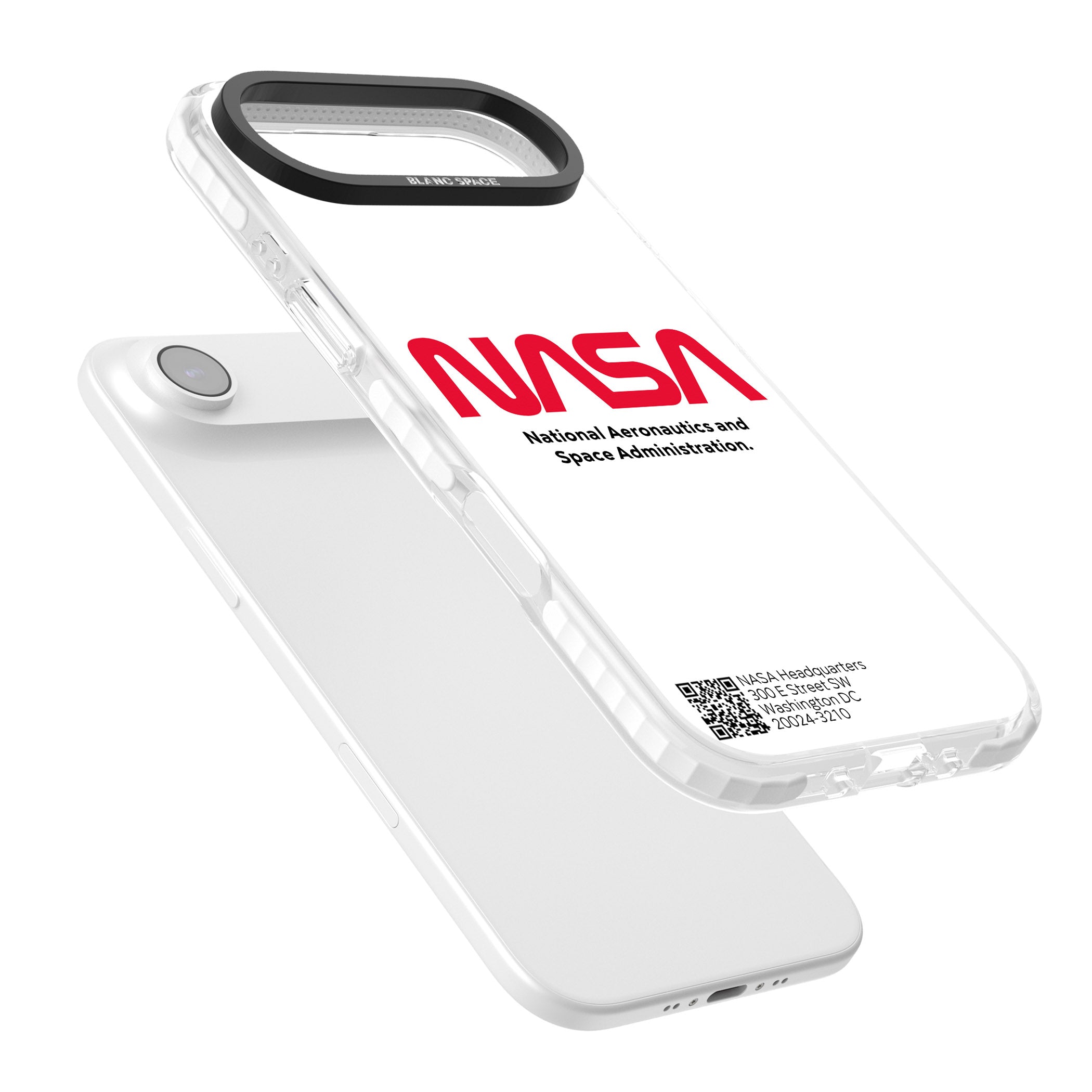 Nasa The Worm iPhone 17 Air Impact Pro Clear Phone Case Colours