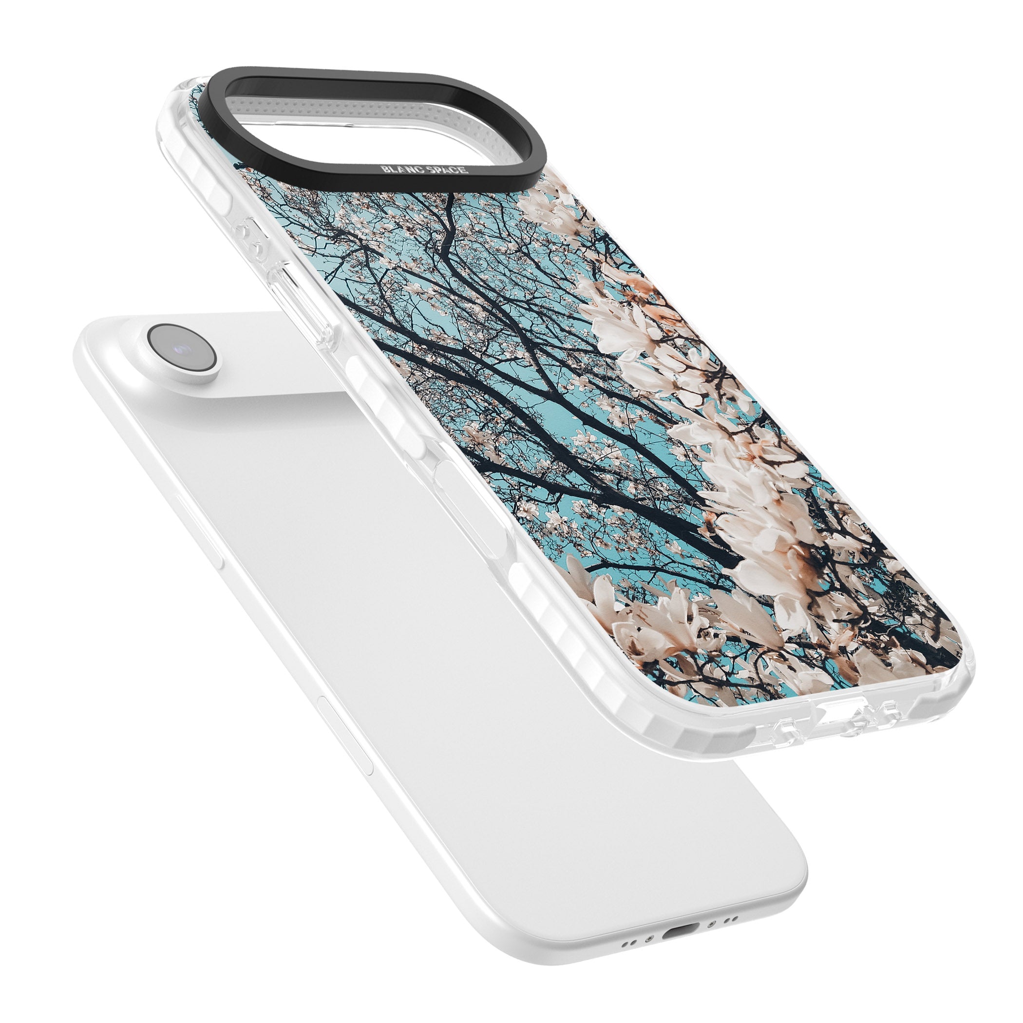 Magnolia Bloom iPhone 17 Air Impact Pro Clear Phone Case Colours