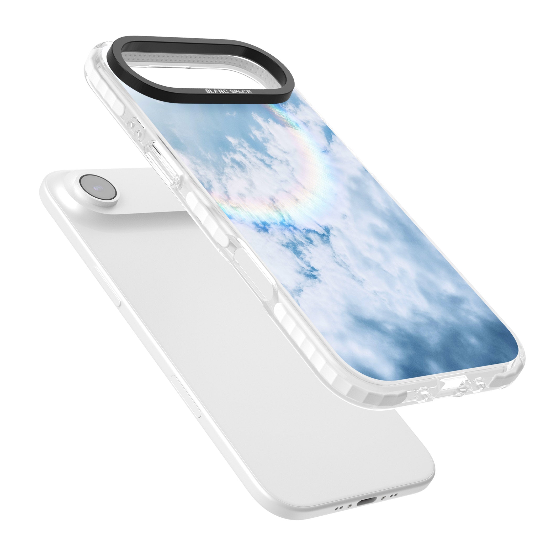 Pastel Rainbow Sky iPhone 17 Air Impact Pro Clear Phone Case Colours