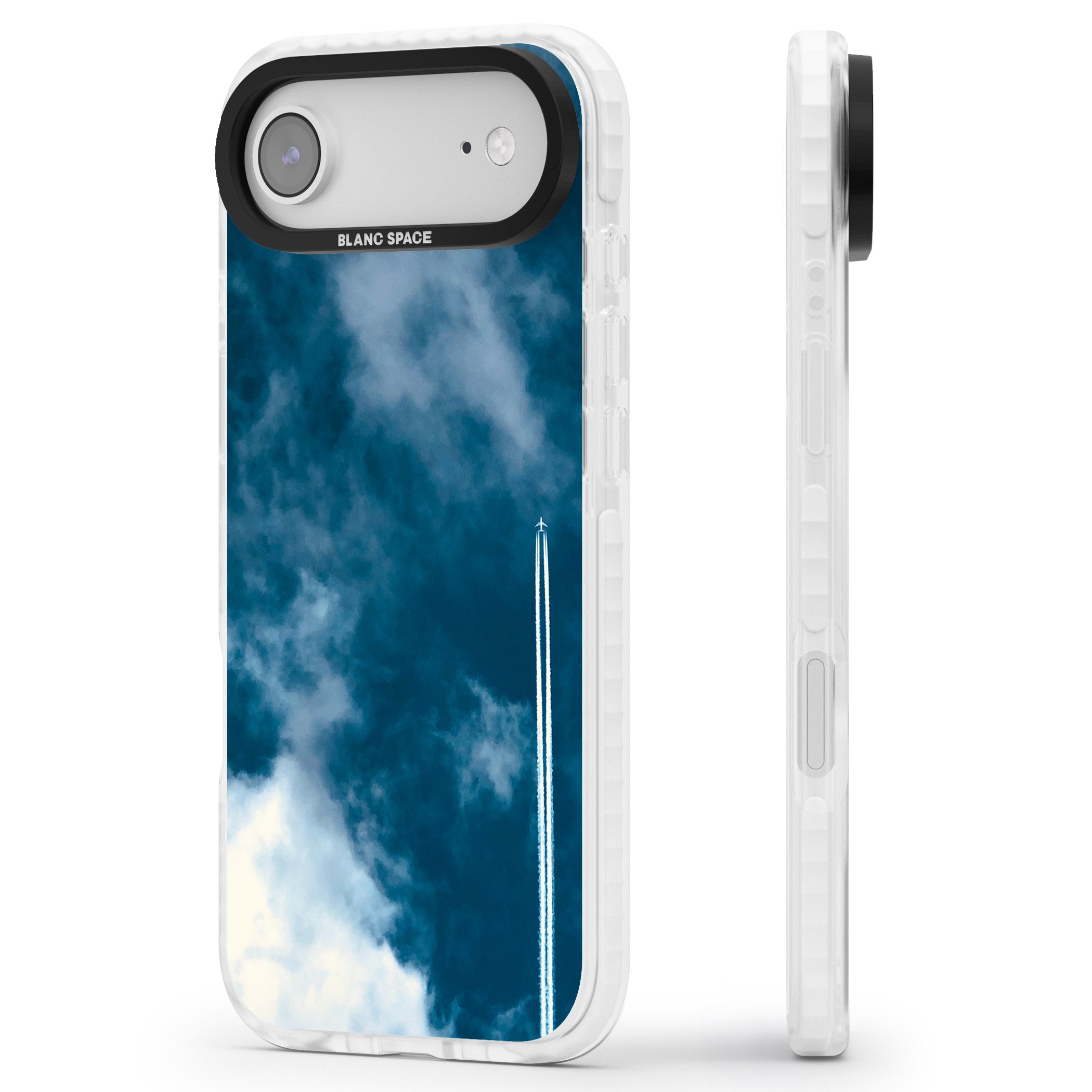 Sky Trail iPhone 17 Air Impact Pro Clear Phone Case Side Profile