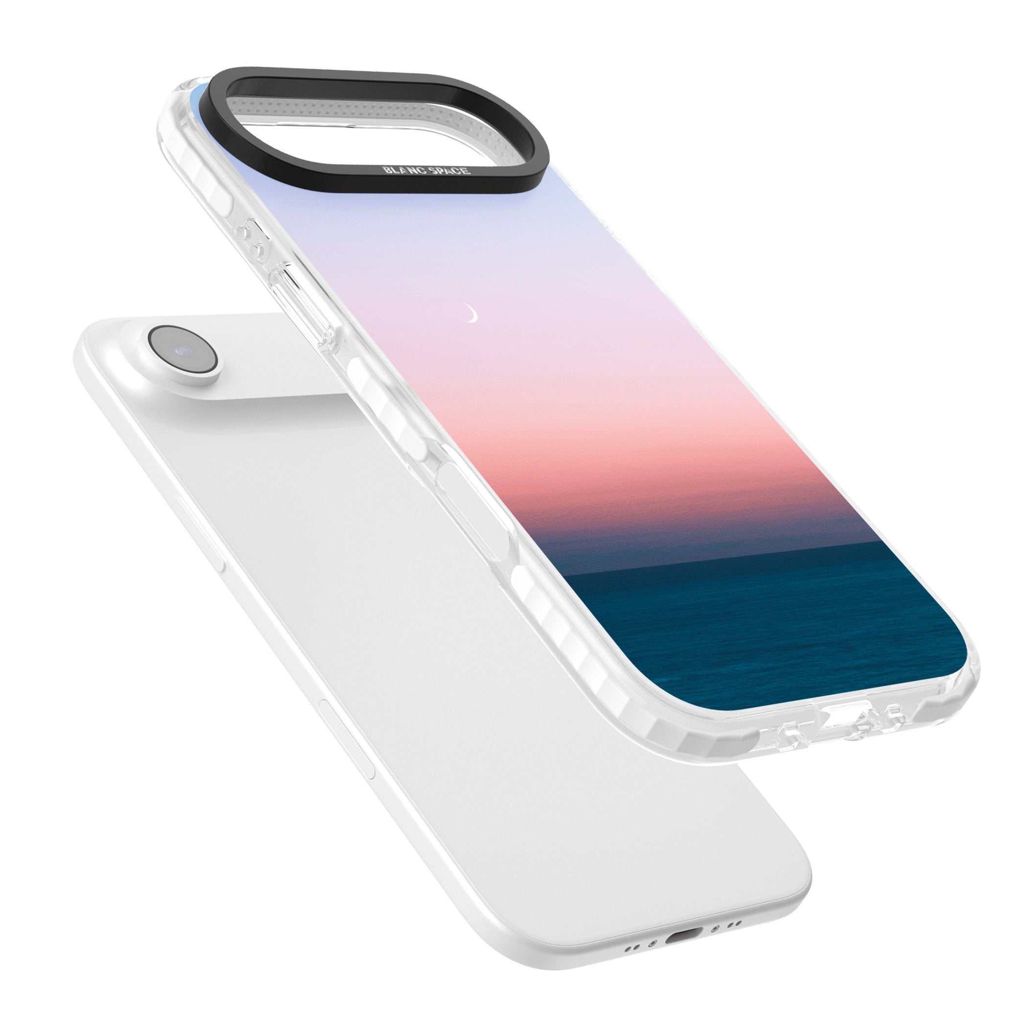 Pastel Ocean Sunset iPhone 17 Air Impact Pro Clear Phone Case Colours