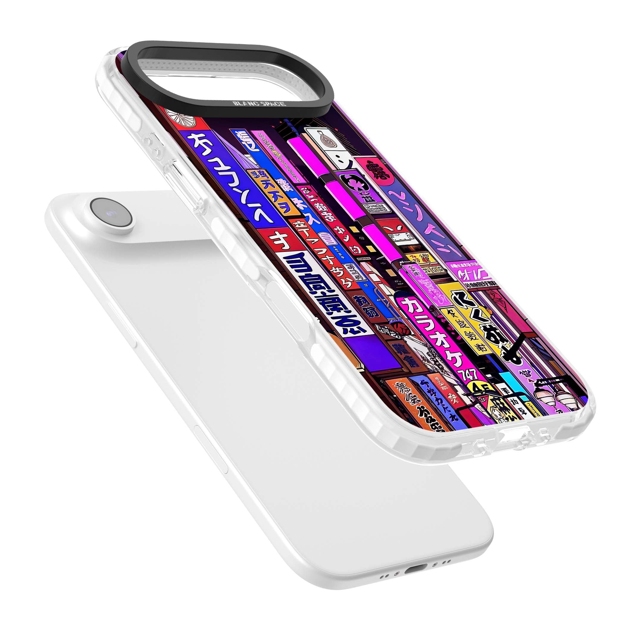 NEON NIGHT anime iPhone case | Impact Magsafe case for iPhone Air