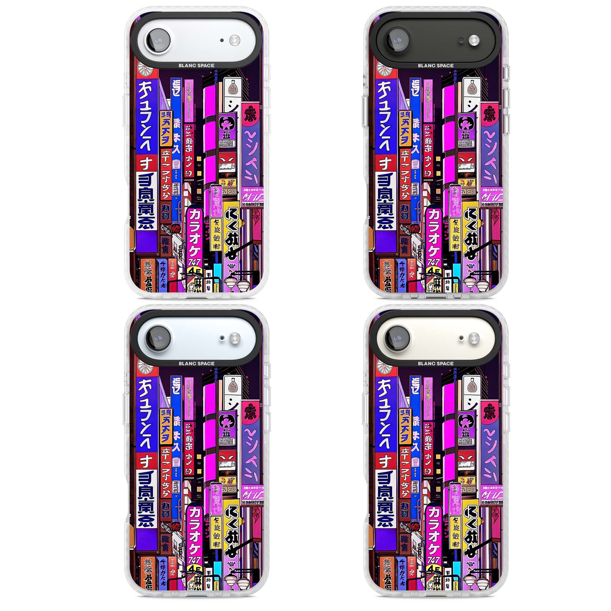 NEON NIGHT anime iPhone case | Impact Magsafe case for iPhone Air