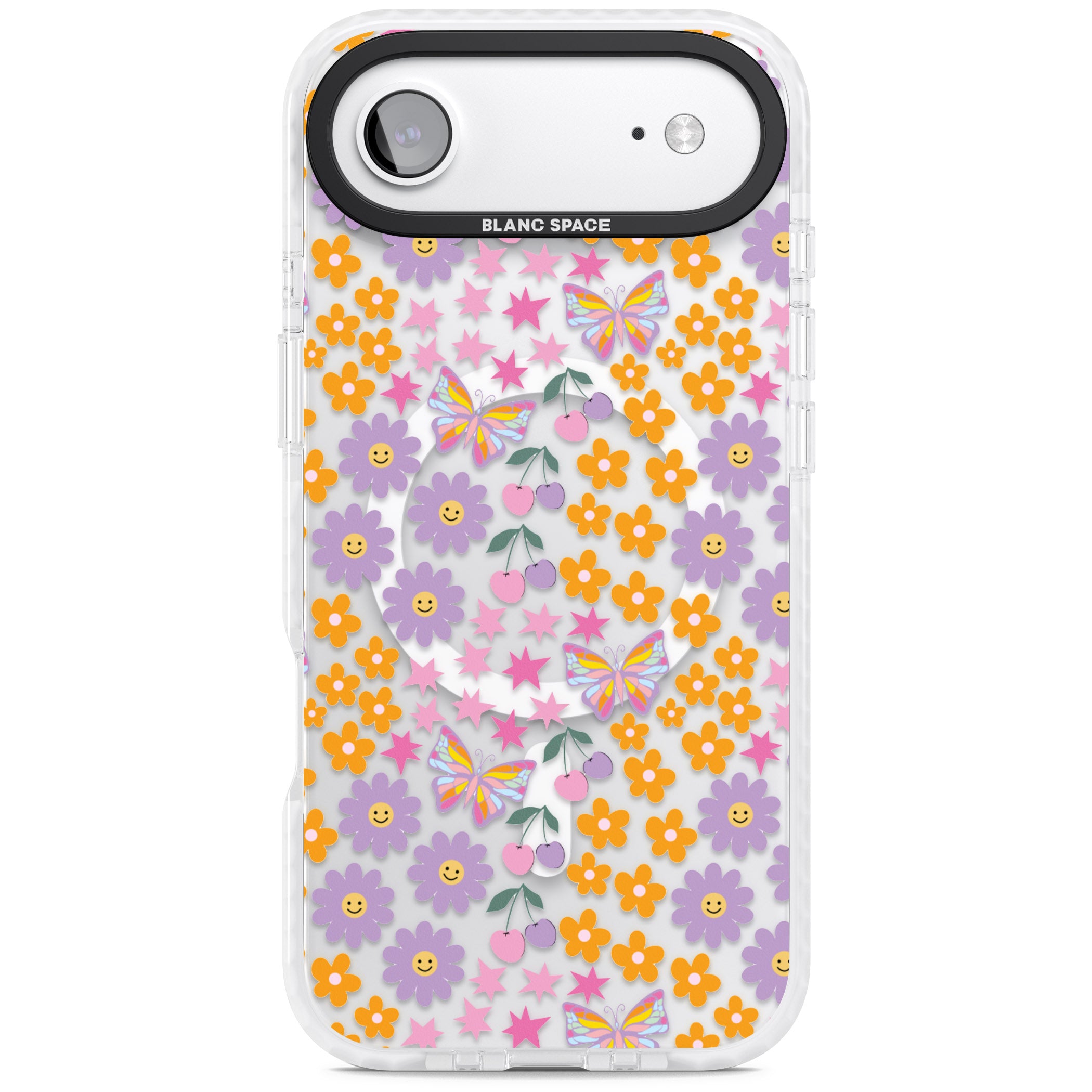 Botanical Bombardment iPhone 17 Air Impact Pro Clear Phone Case