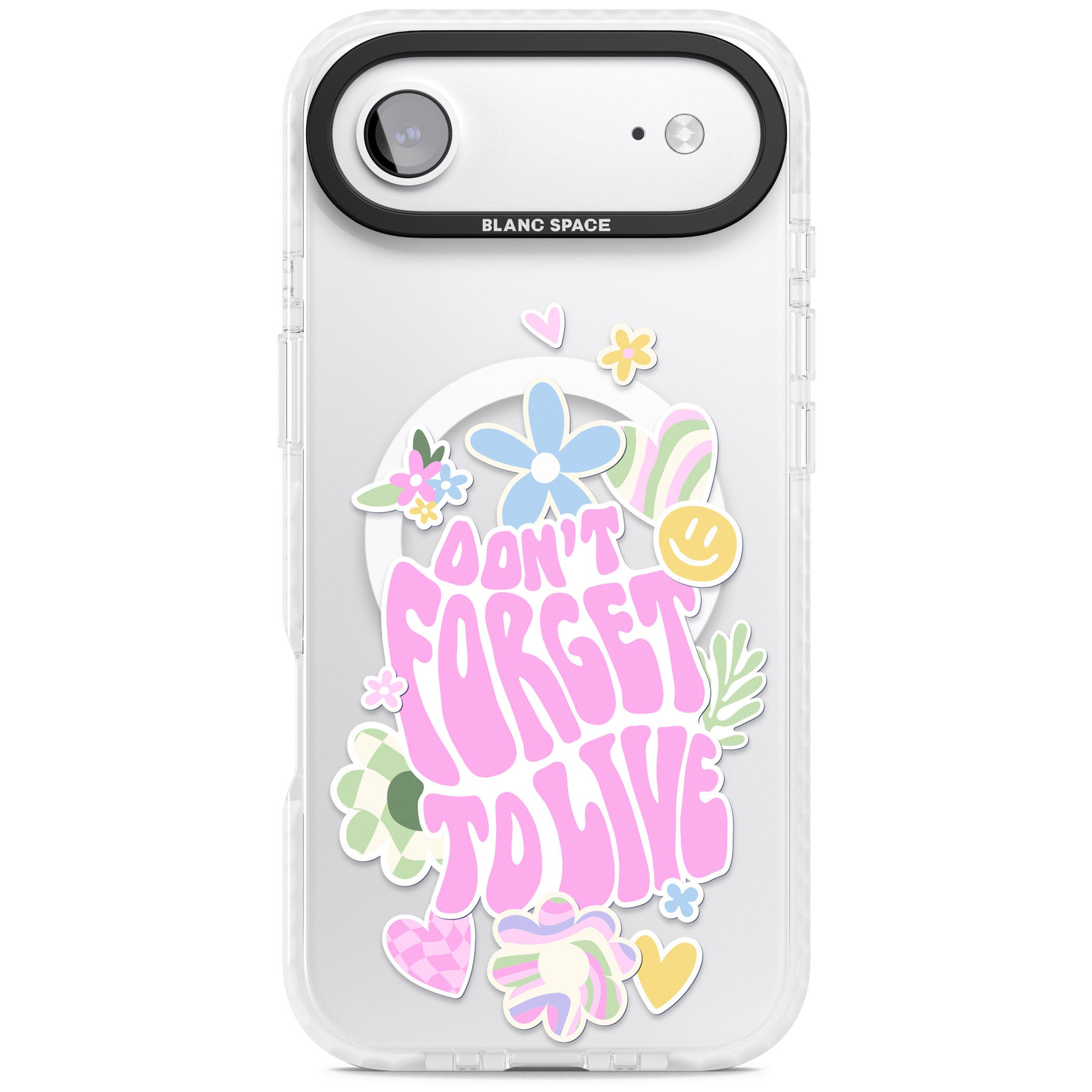 Don'T Forget To Live iPhone 17 Air Impact Pro Clear Phone Case