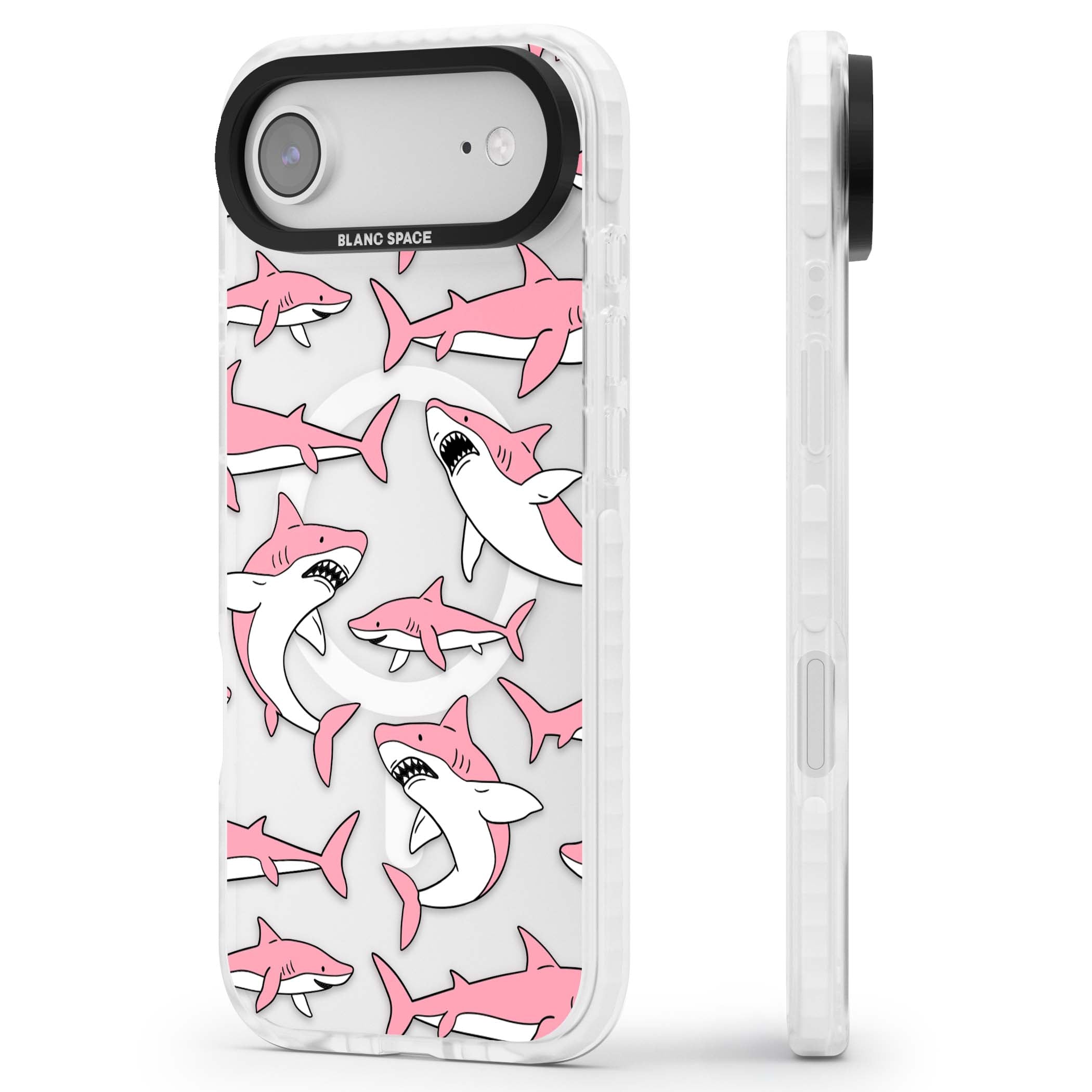 Bubblegum Sharks for her iPhone case | Impact Magsafe case for iPhone Air