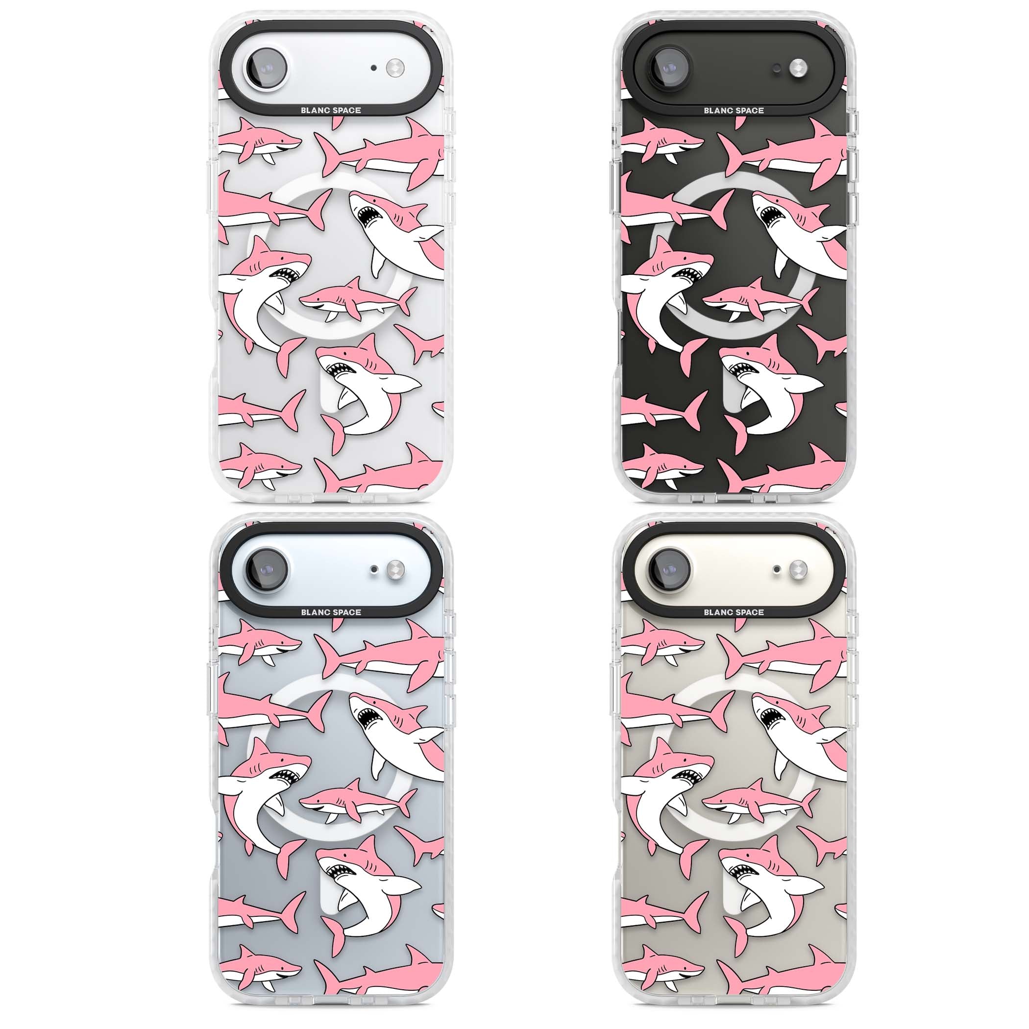 Bubblegum Sharks for her iPhone case | Impact Magsafe case for iPhone Air
