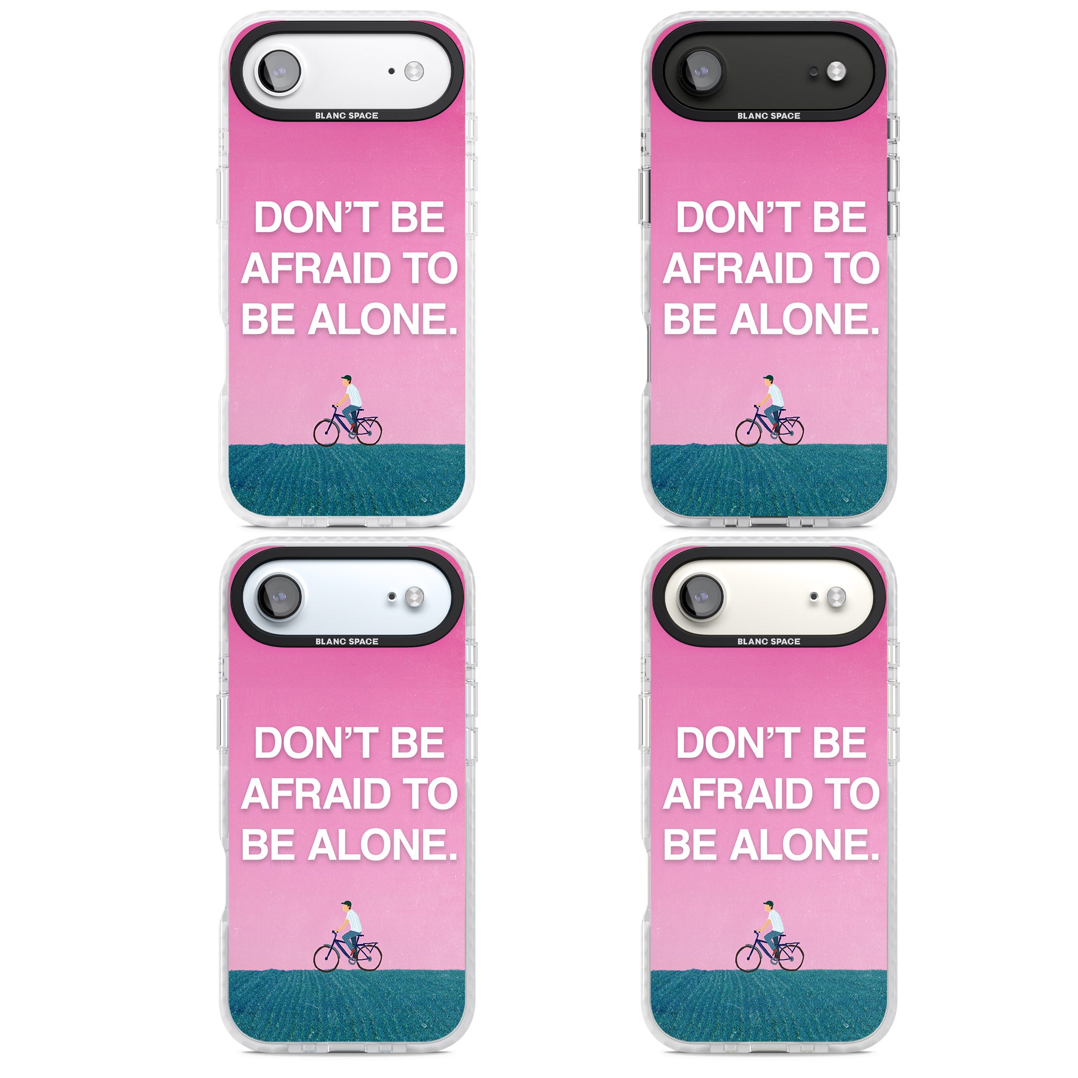 Don'T Be Afraid To Be Alone iPhone 17 Air Impact Pro Clear Phone Case APT Impact Protection