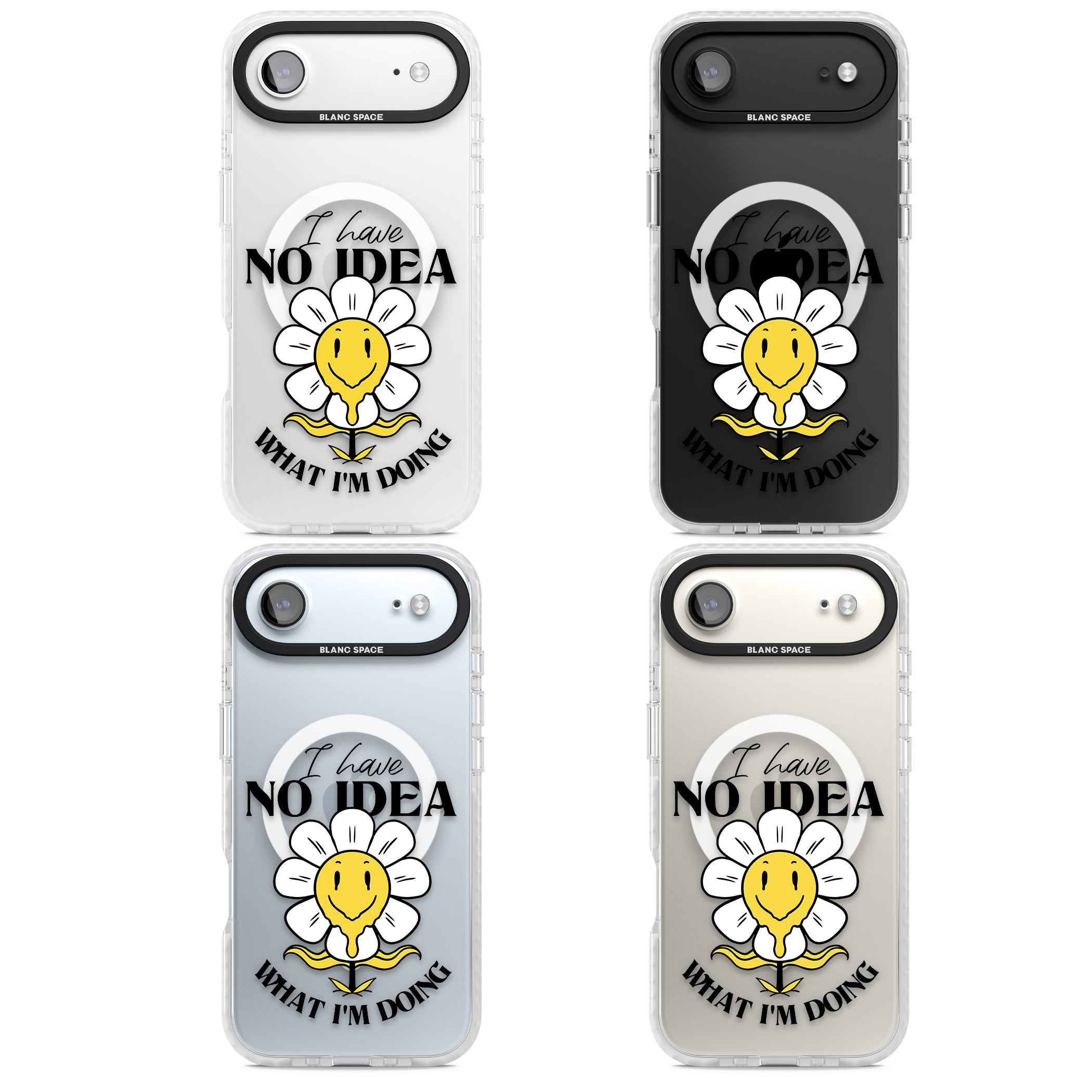 No Idea iPhone 17 Air Impact Pro Clear Phone Case APT Impact Protection