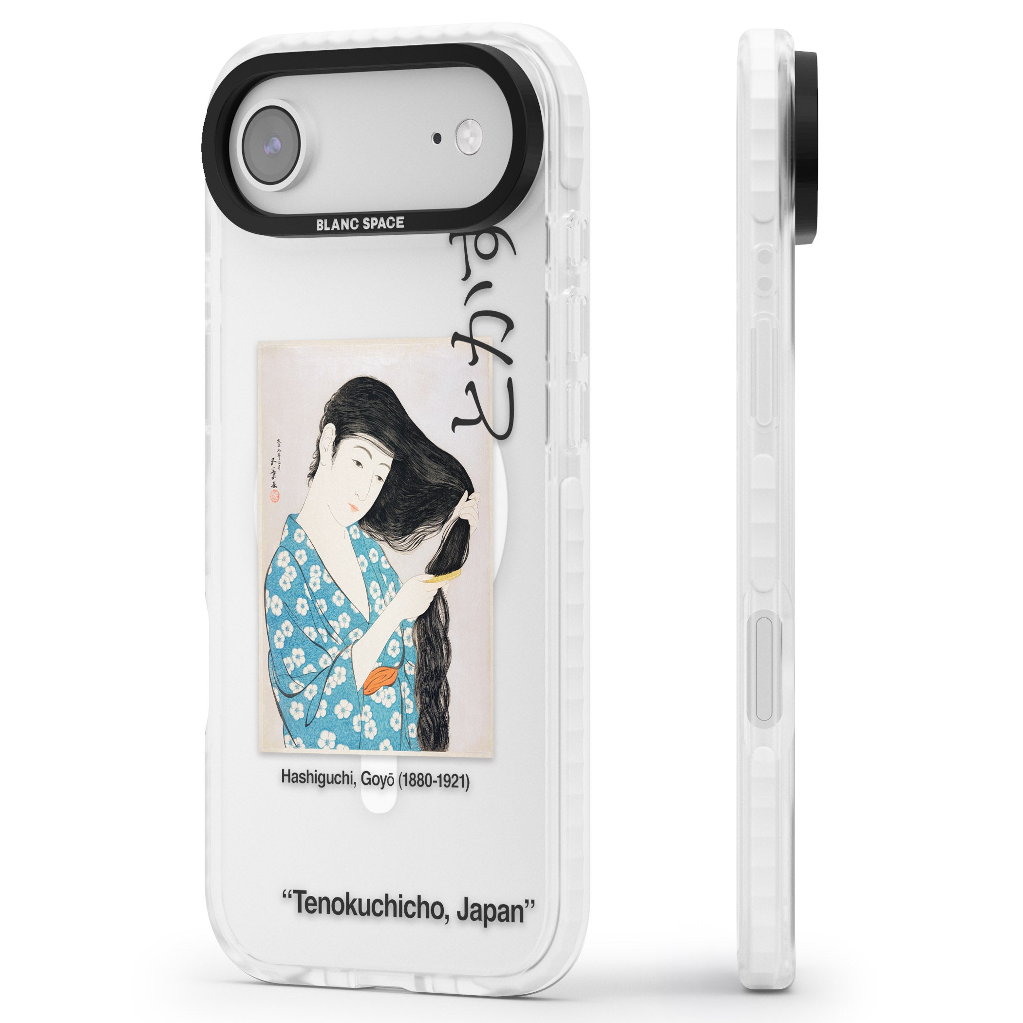 Goyo Hashiguchi iPhone 17 Air Impact Pro Clear Phone Case Side Profile