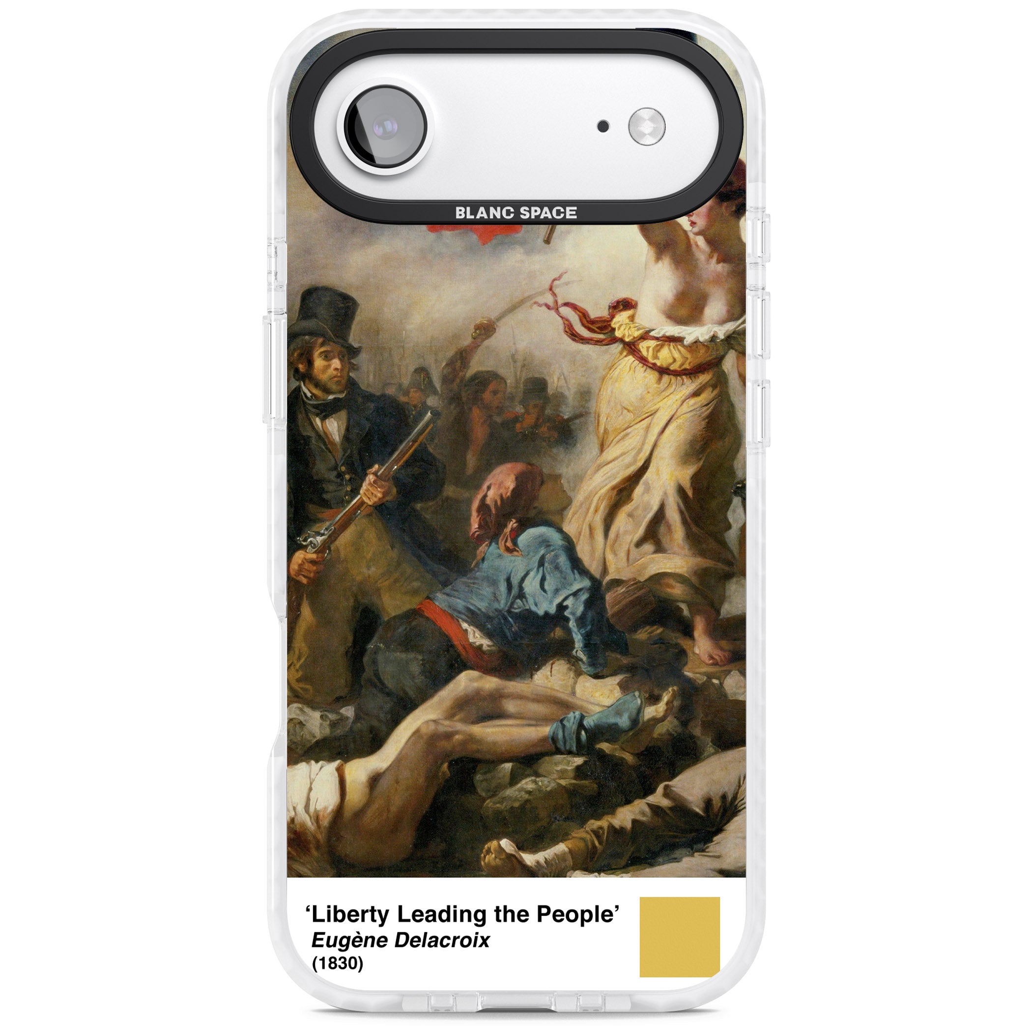 Liberty Leading The People iPhone 17 Air Impact Pro Clear Phone Case