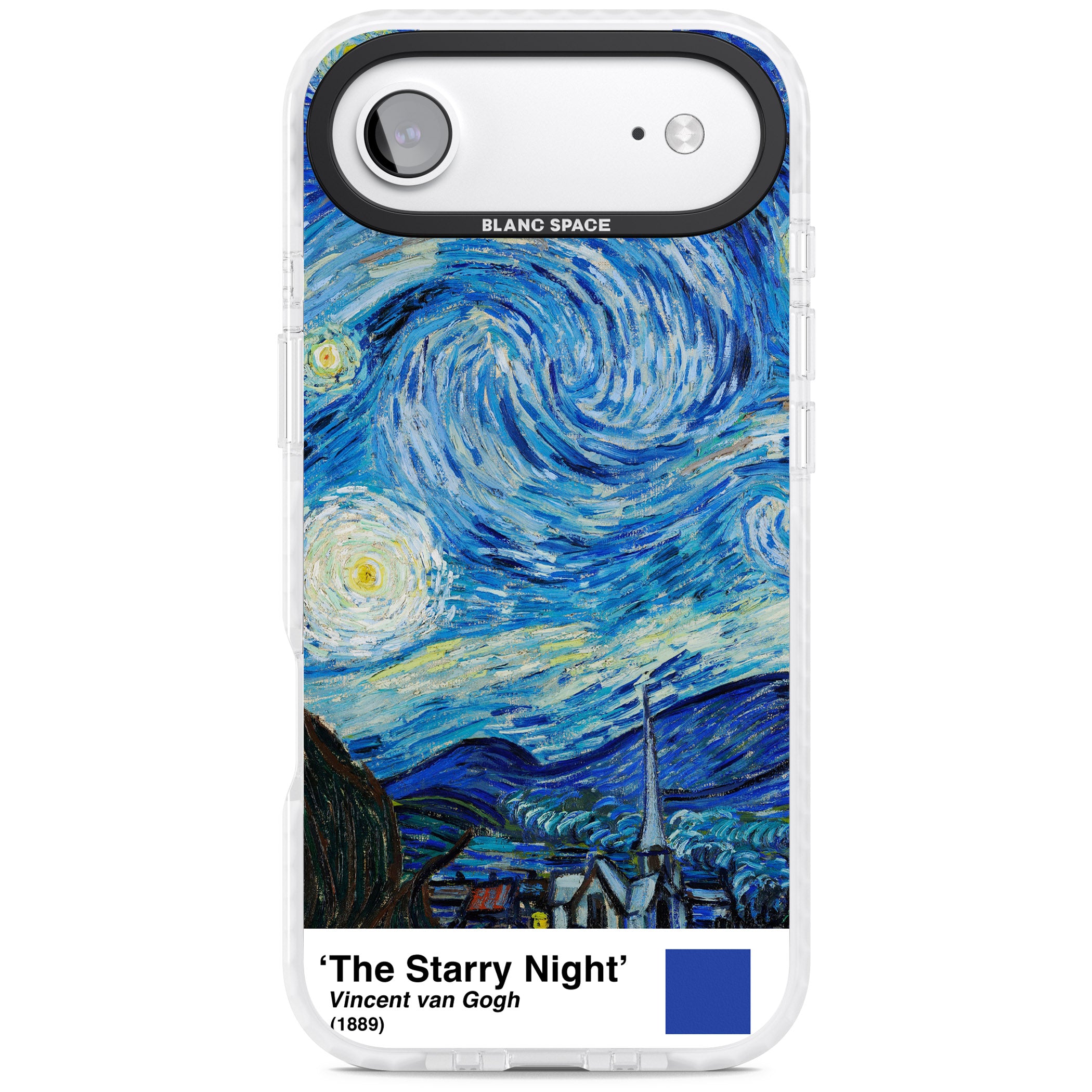 The Starry Night iPhone 17 Air Impact Pro Clear Phone Case