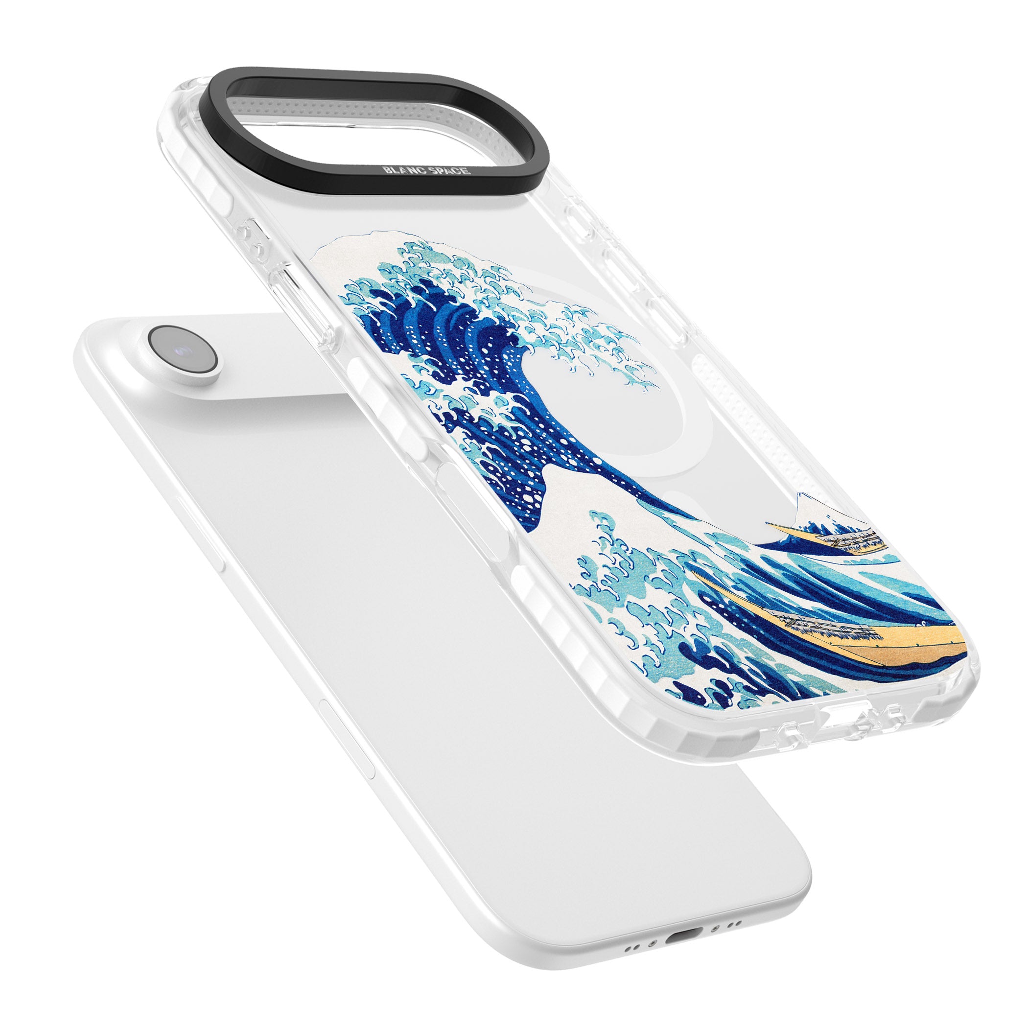 The Great Wave Of Kanagawa iPhone 17 Air Impact Pro Clear Phone Case Colours