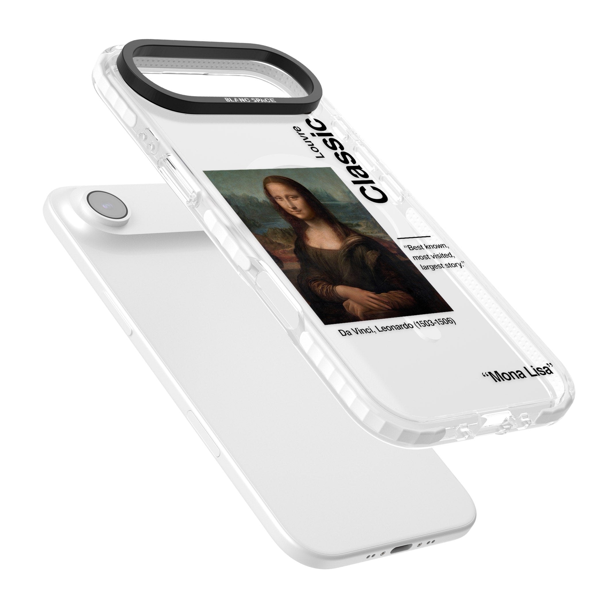 Mona Lisa Leonardo Da Vinci iPhone 17 Air Impact Pro Clear Phone Case Colours