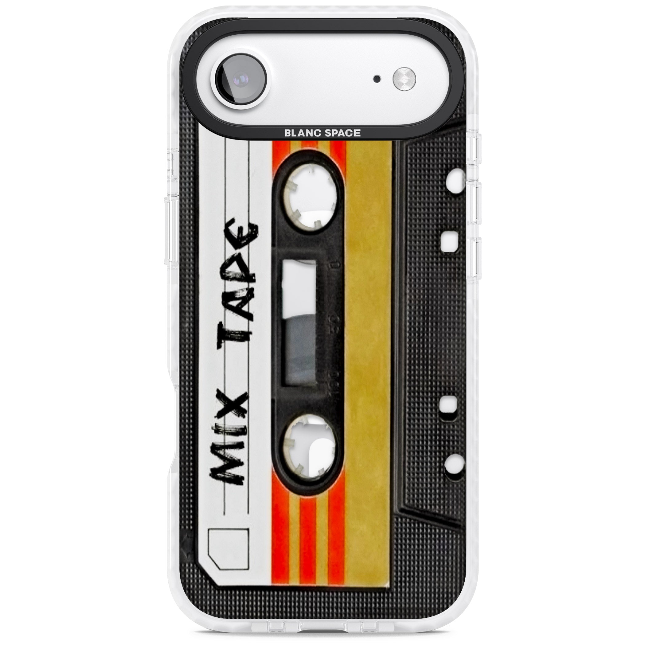 Retro Mix Tape iPhone 17 Air Impact Pro Clear Phone Case