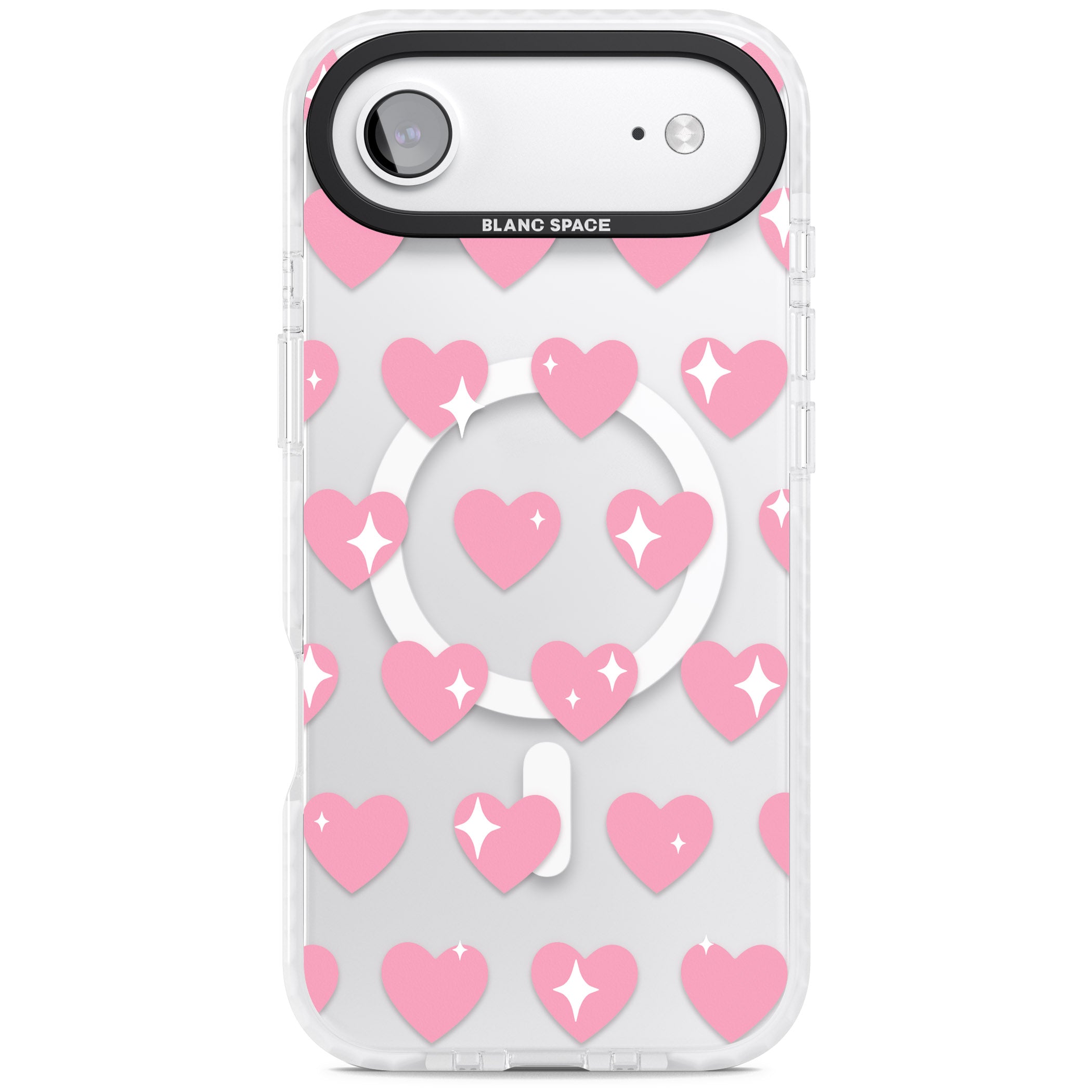 Sweet Hearts iPhone 17 Air Impact Pro Clear Phone Case