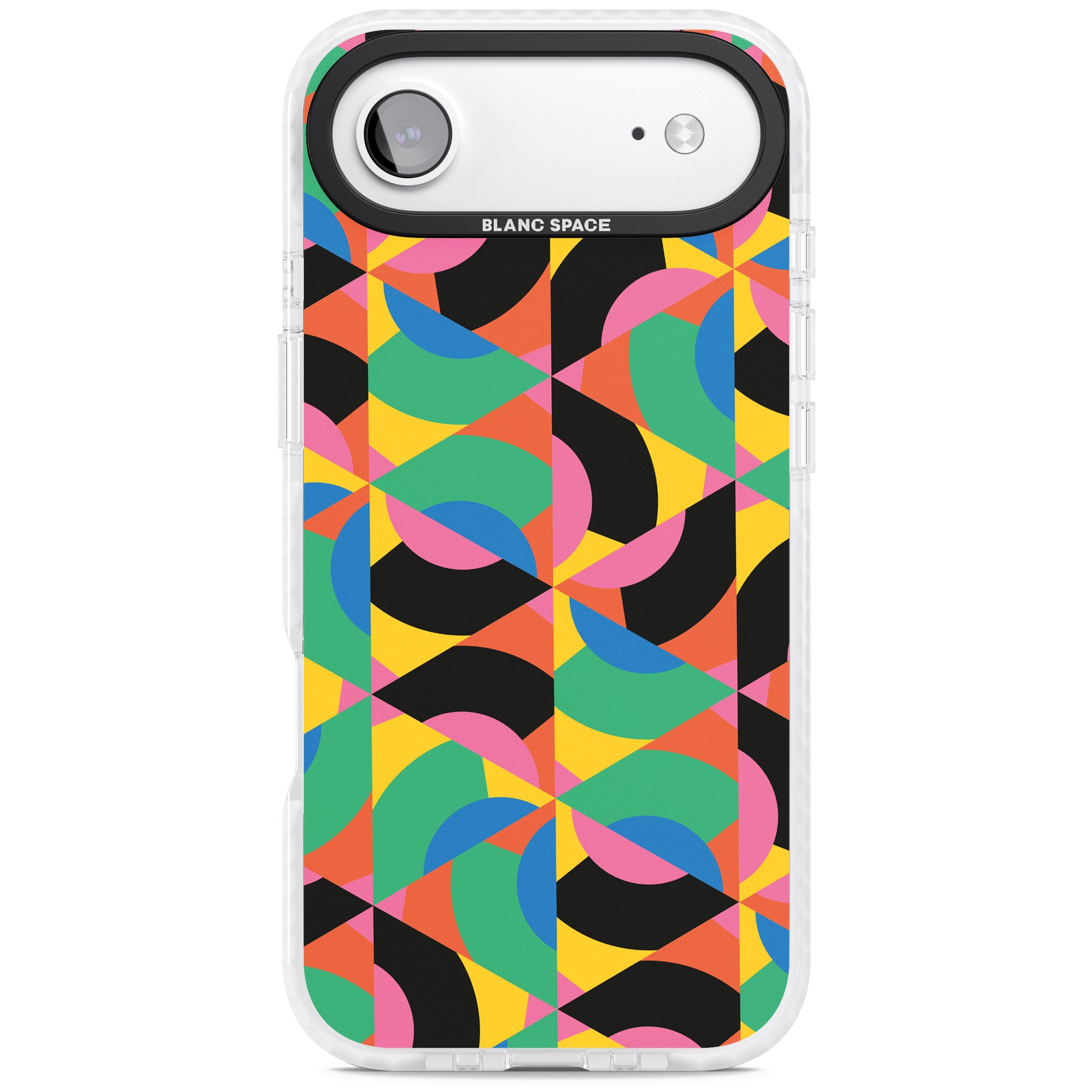 Abstract Carnival iPhone 17 Air Impact Pro Clear Phone Case