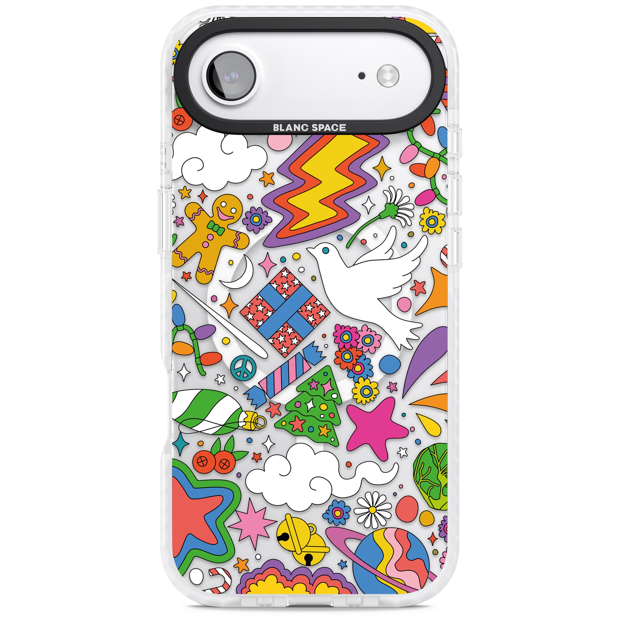 Whimsical Wonderland iPhone 17 Air Impact Pro Clear Phone Case