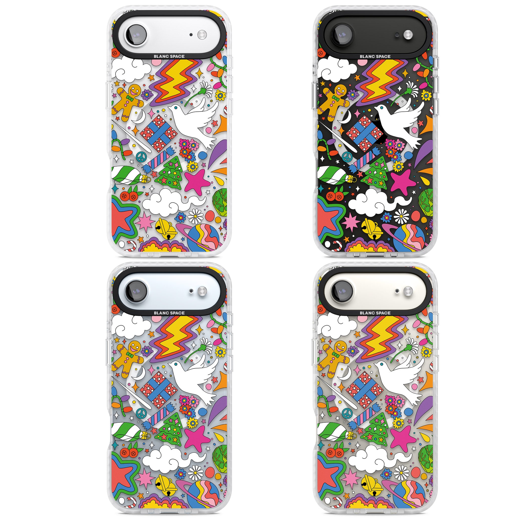 Whimsical Wonderland iPhone 17 Air Impact Pro Clear Phone Case APT Impact Protection